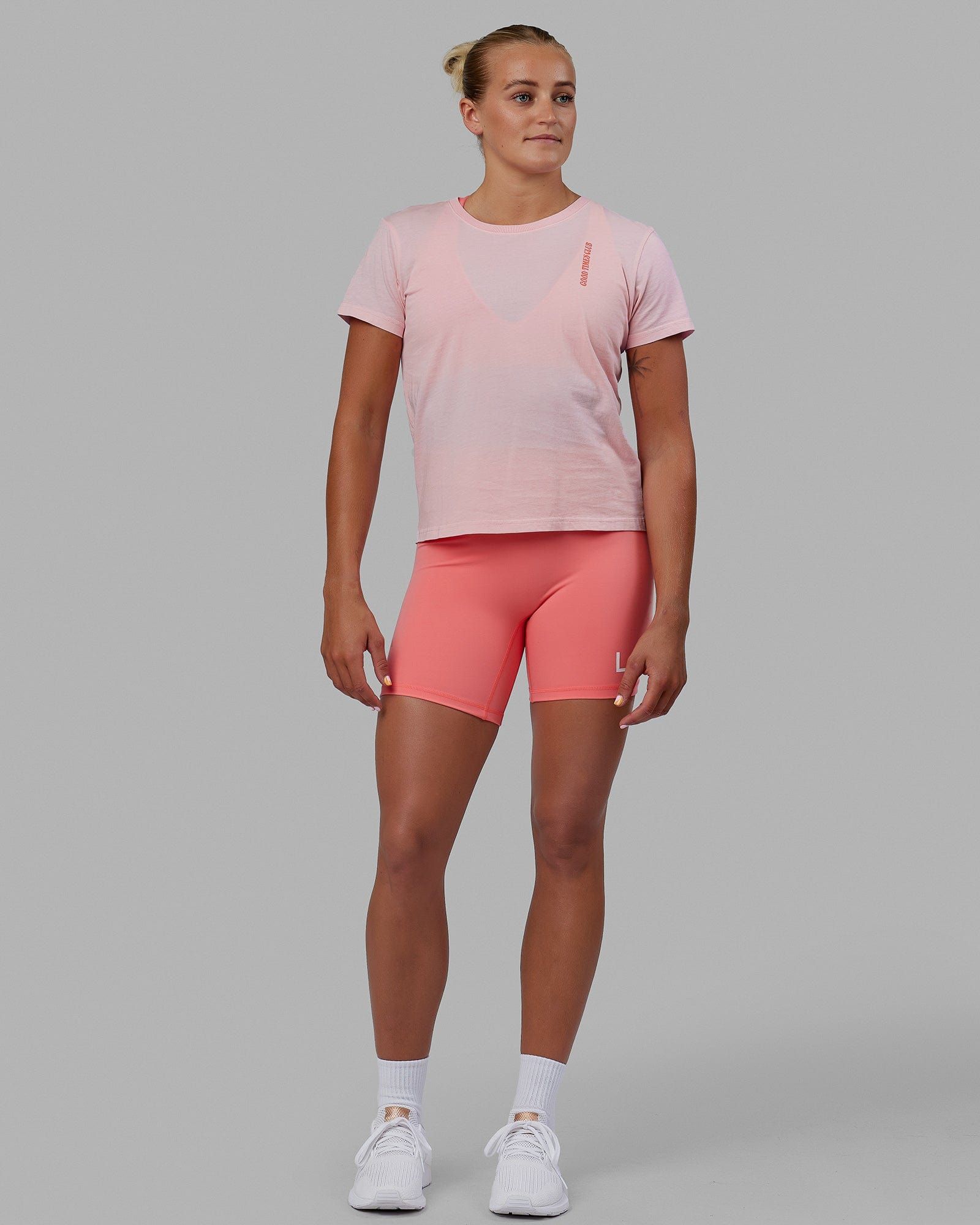 Good Times Global Tee - Marshmallow sold by LSKD product image thumbnail 4