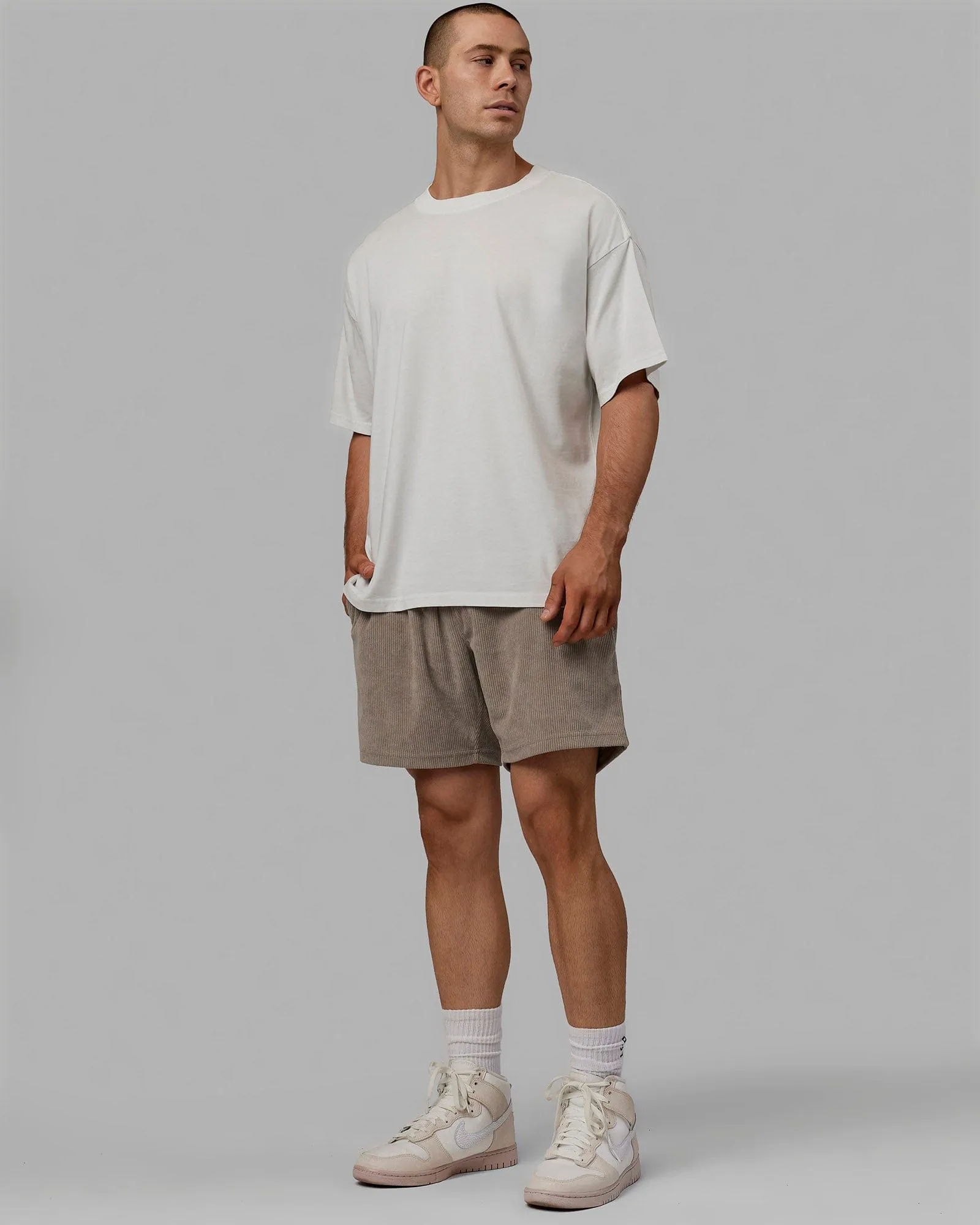 Unisex Washed Move Fast Heavyweight Tee Oversize - Lunar Rock-Windsurfer sold by LSKD product image thumbnail 4