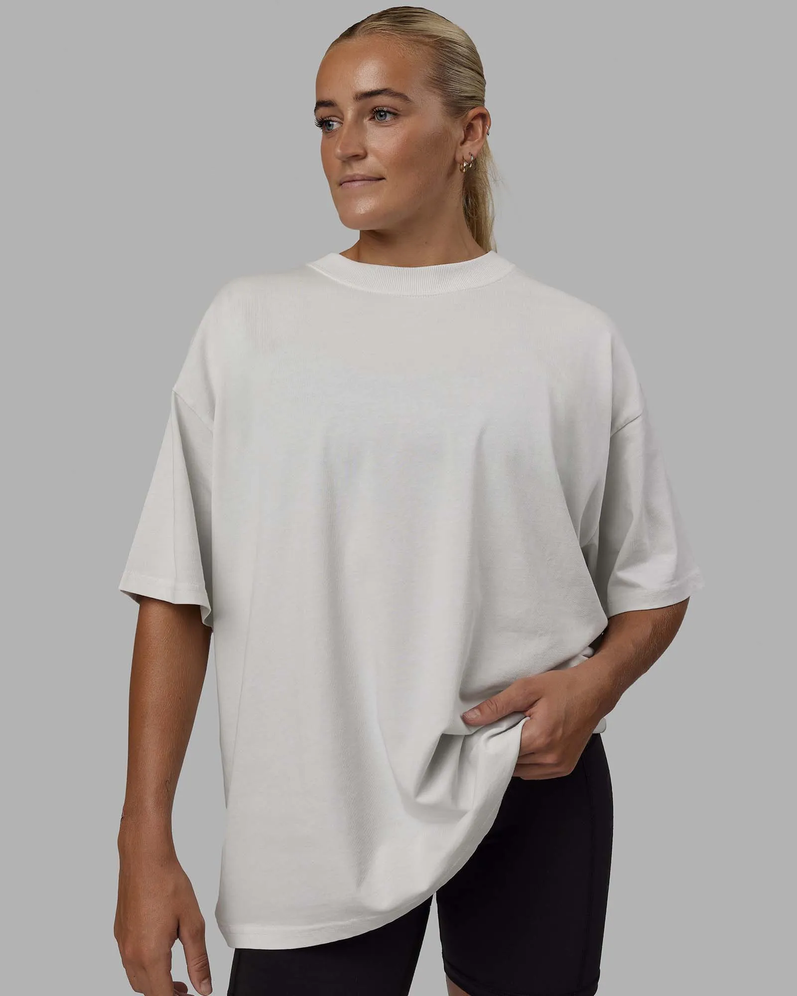 Unisex Washed Move Fast Heavyweight Tee Oversize - Lunar Rock-Windsurfer sold by LSKD product image thumbnail 3