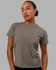 Love The Run FLXCotton Tee - Cinder-Smoke sold by LSKD