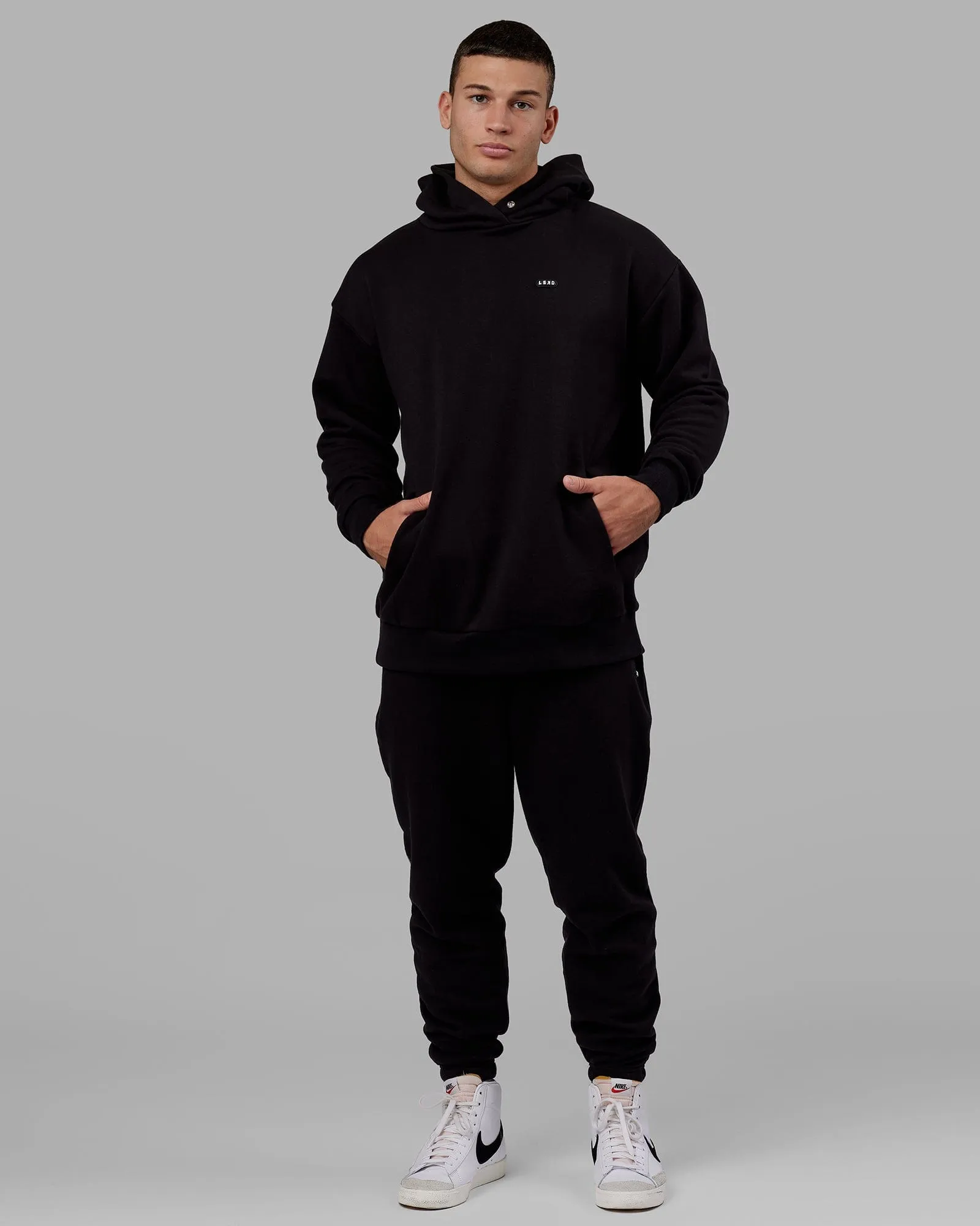Unisex Capsule Track Pant - Black sold by LSKD product image thumbnail 3