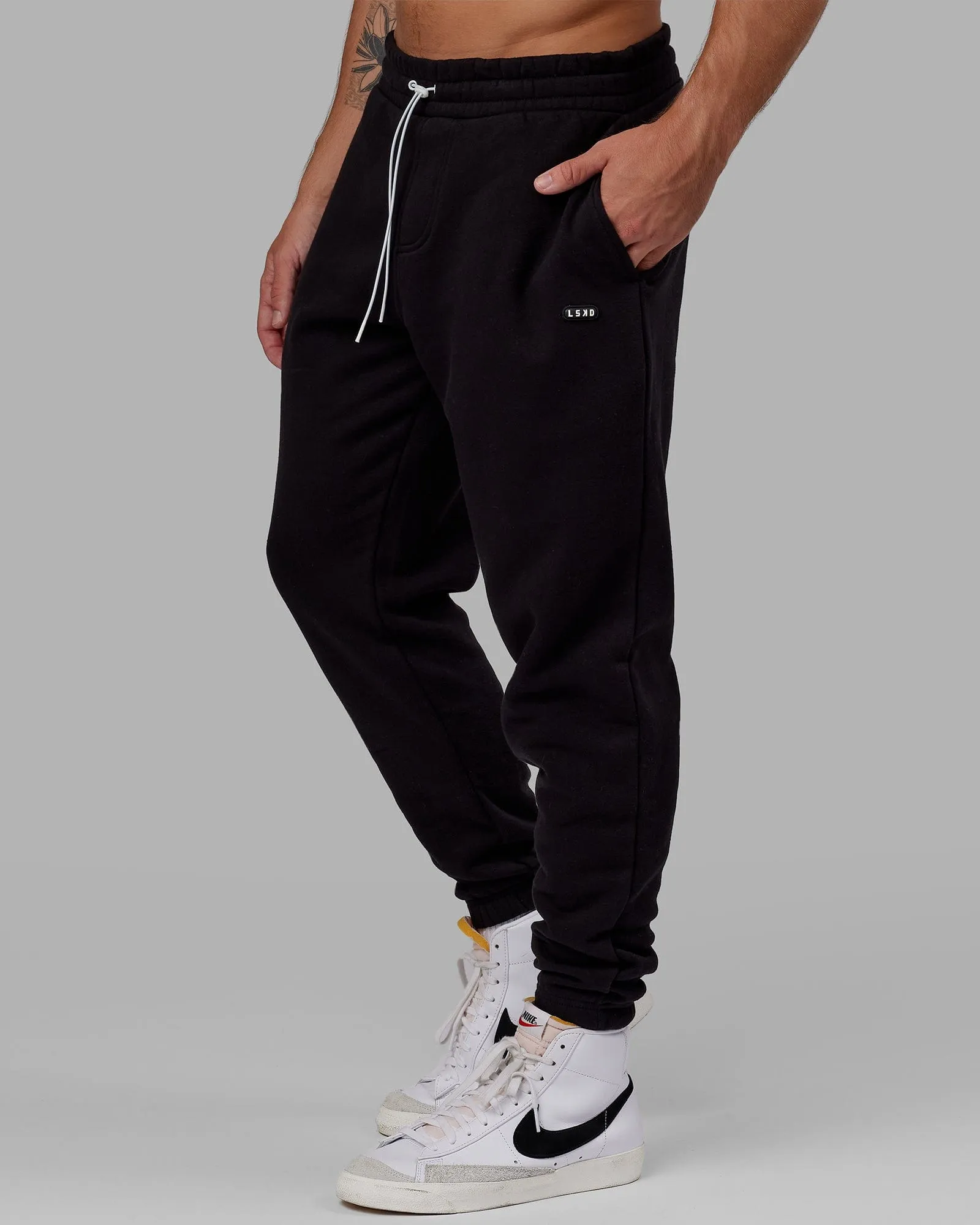 Unisex Capsule Track Pant - Black sold by LSKD product image thumbnail 2