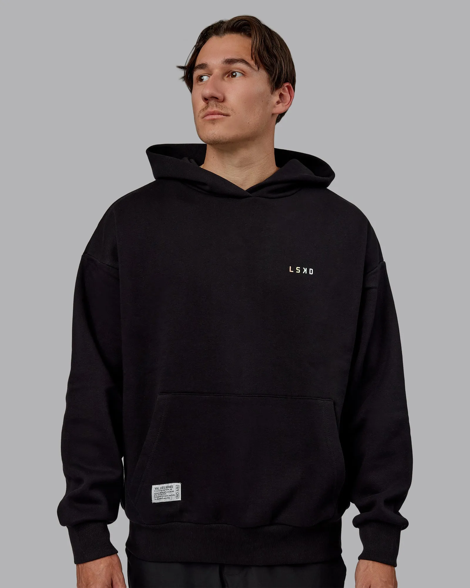 VS6 Hoodie Oversize - Pride-Black sold by LSKD product image thumbnail 3