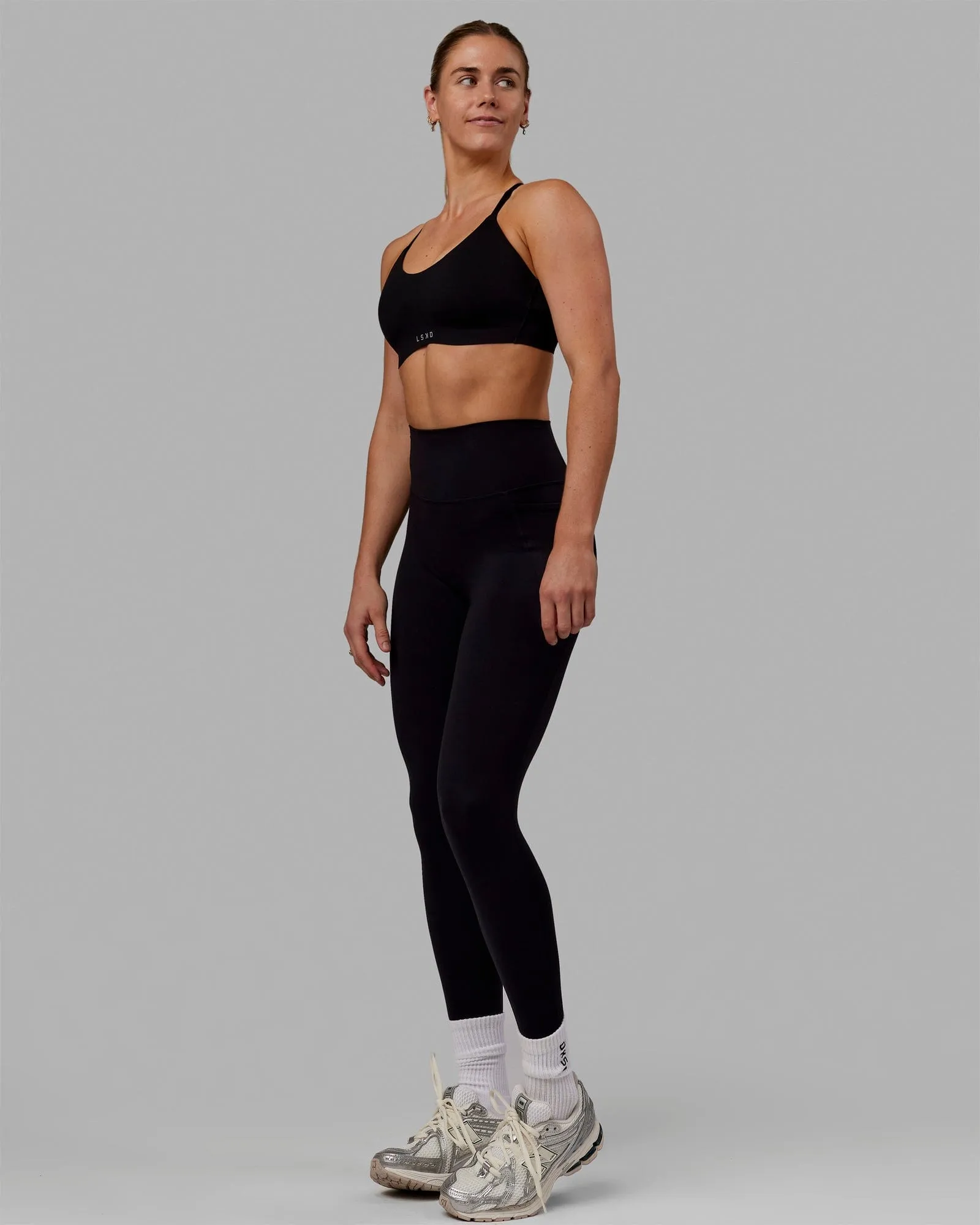 Adapt Sports Bra - Black sold by LSKD product image thumbnail 3