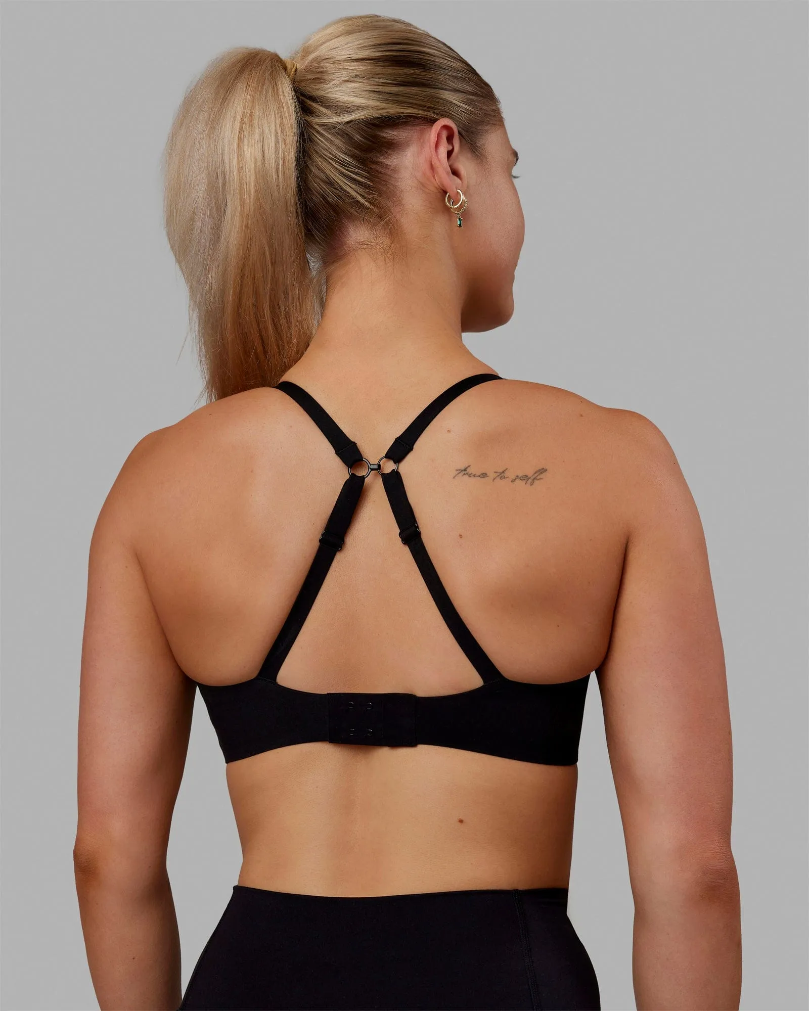 Adapt Sports Bra - Black sold by LSKD product image thumbnail 2