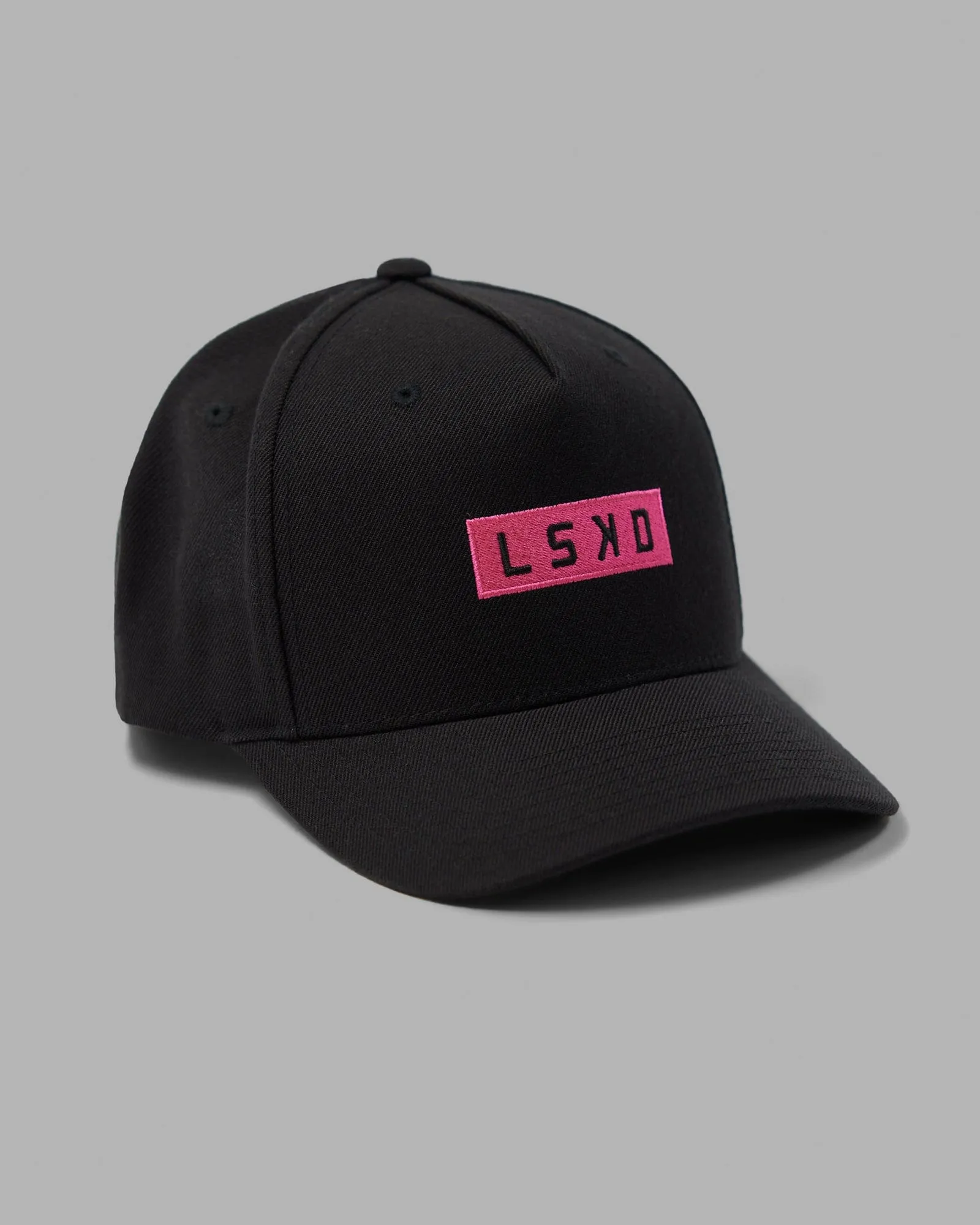 Cornerstone Snapback Cap - Black-Flamingo sold by LSKD