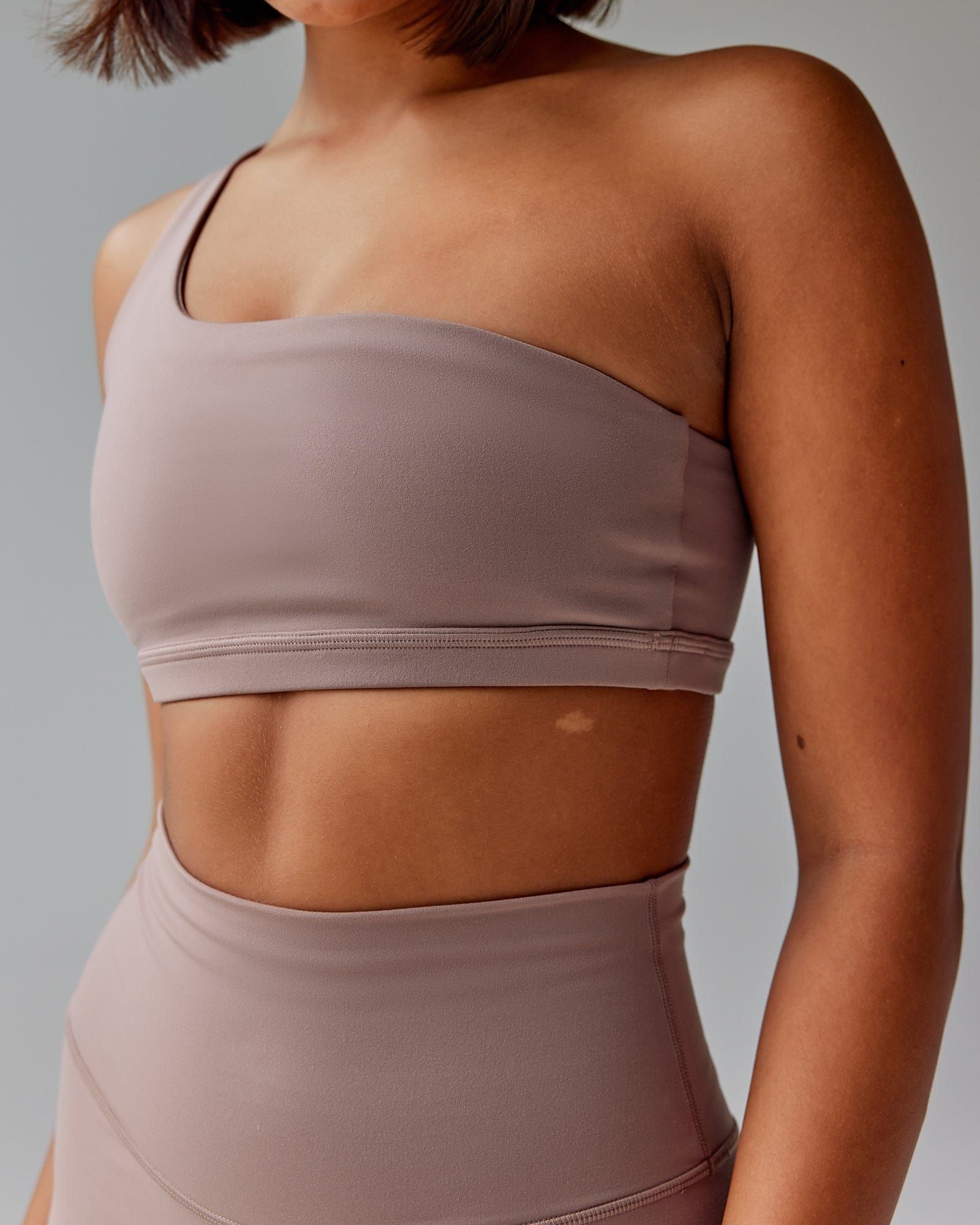 Flex Sports Bra - Deep Taupe sold by LSKD product image thumbnail 5