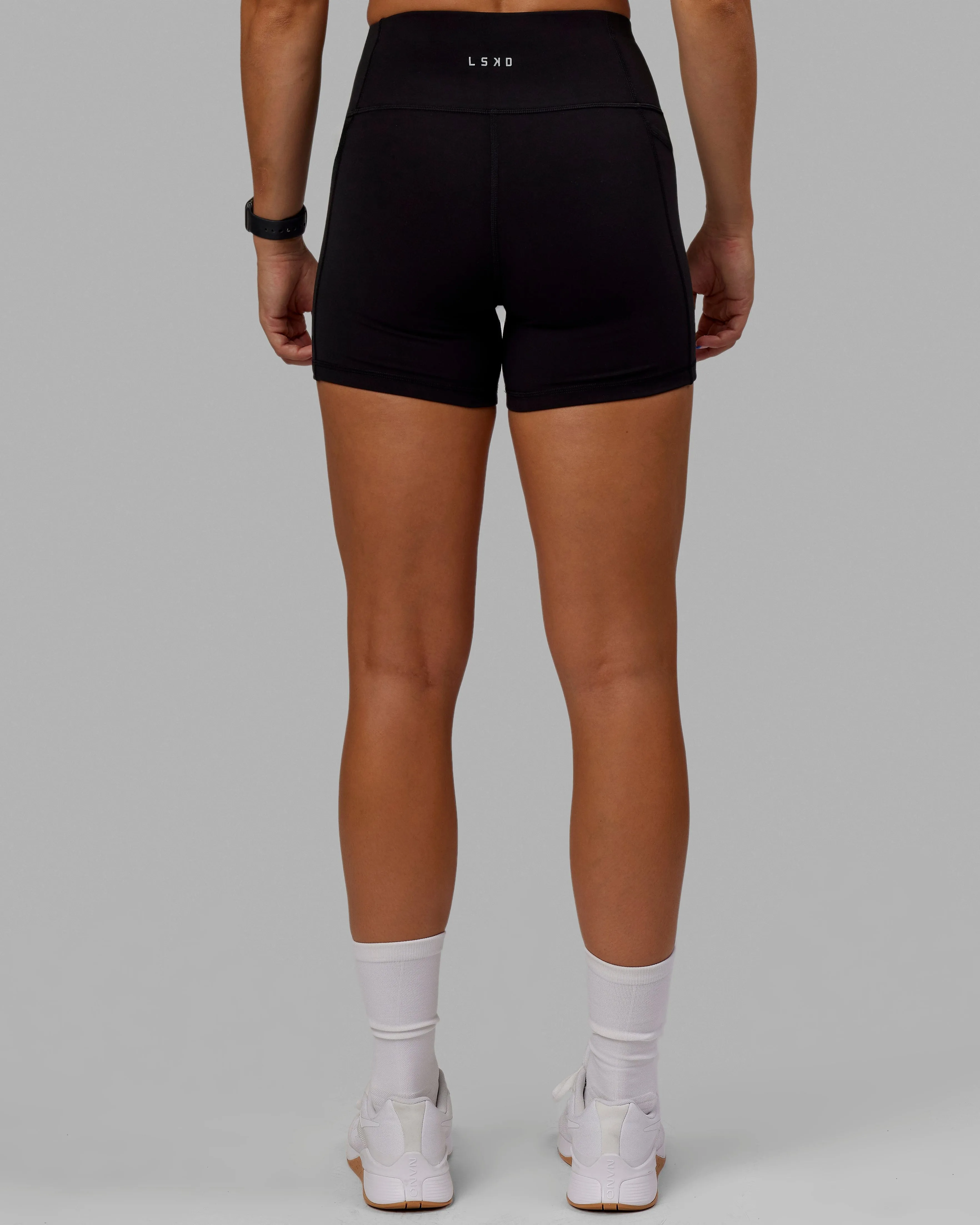 Rep X-Short Tight - Black-Black sold by LSKD product image thumbnail 4