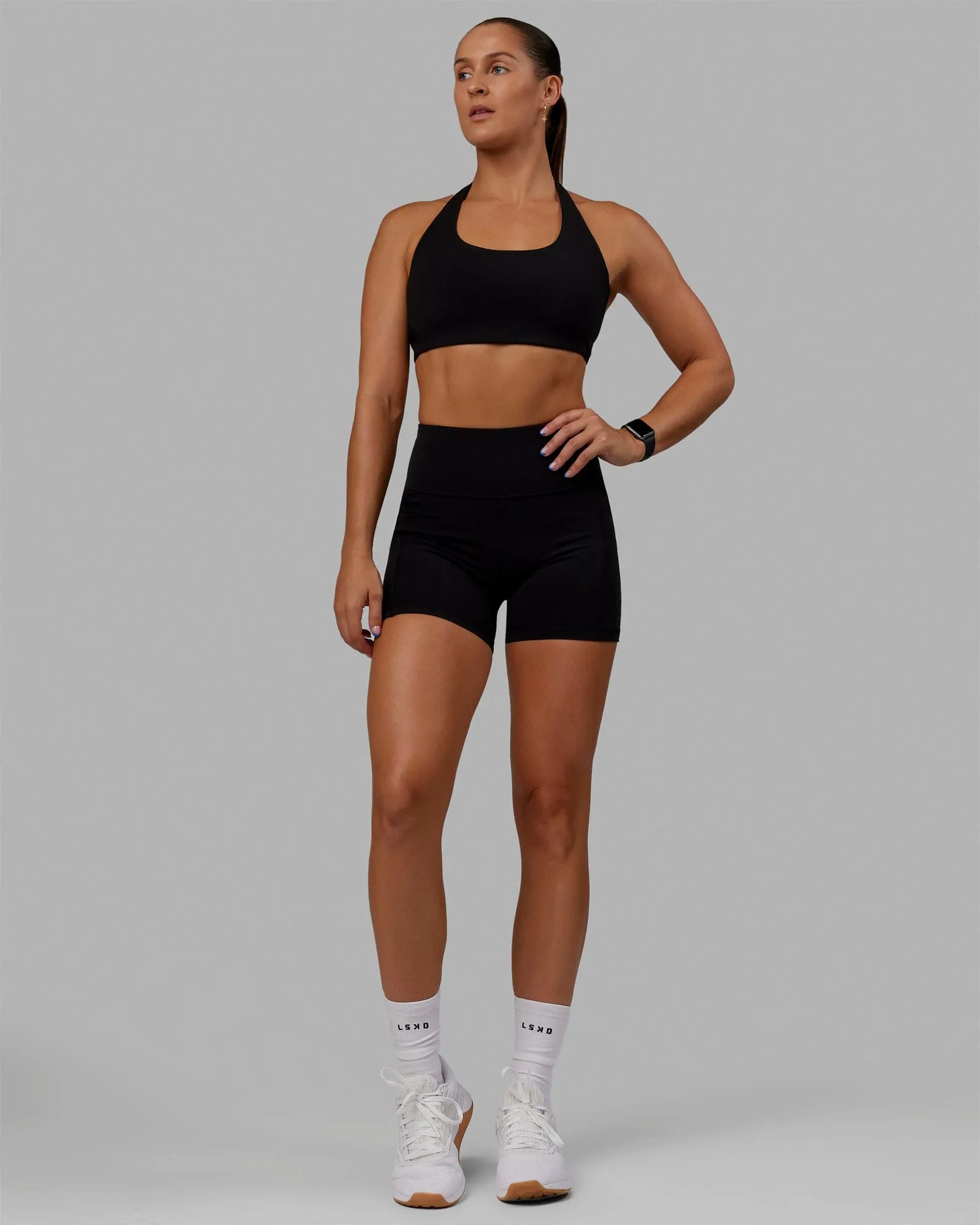 Rep X-Short Tight - Black-Black sold by LSKD product image thumbnail 5