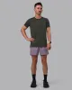 Pace 5" Lined Performance Short - Purple Sage sold by LSKD