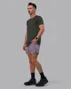 Pace 5" Lined Performance Short - Purple Sage sold by LSKD