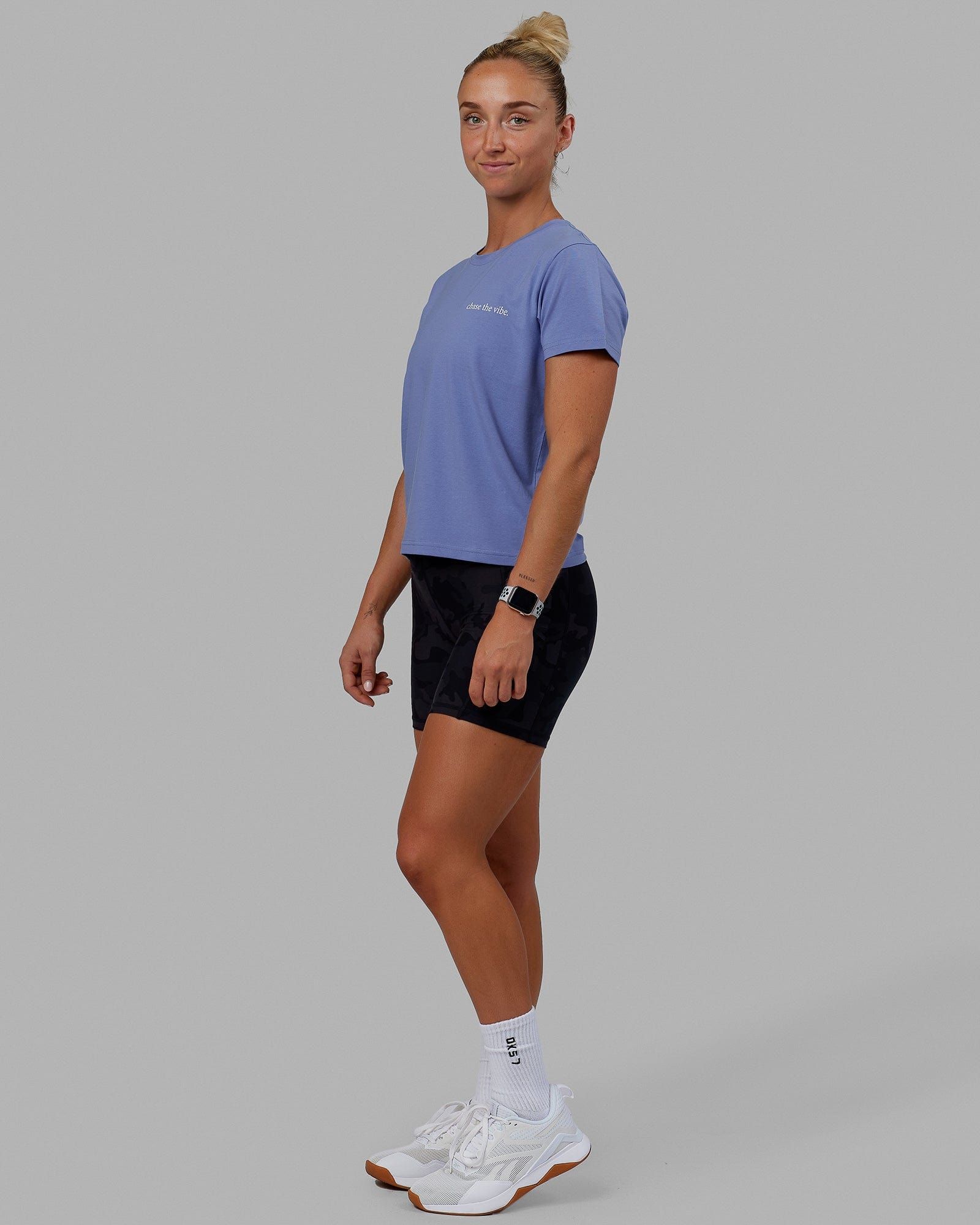 Taylor Tee - Cornflower Blue sold by LSKD product image thumbnail 2