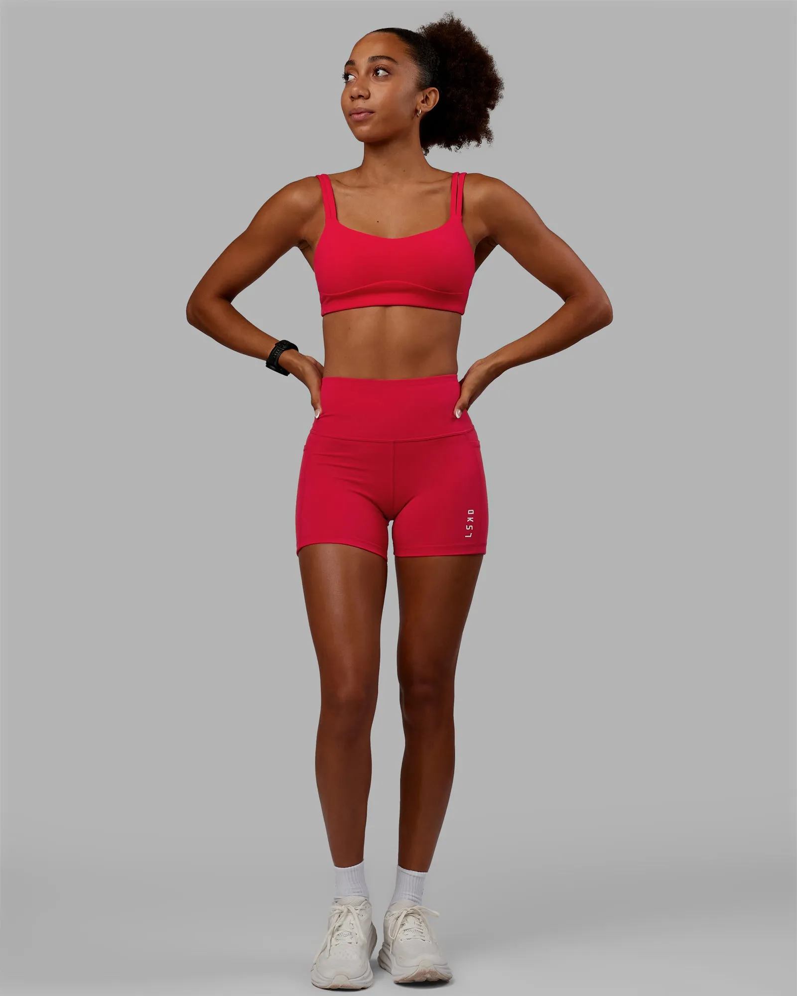 Vogue Sports Bra - Scarlet sold by LSKD product image thumbnail 3