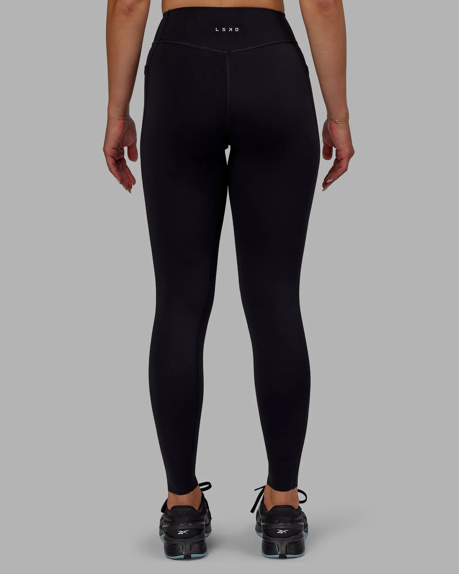 Elite Full Length Legging - Black sold by LSKD product image thumbnail 3