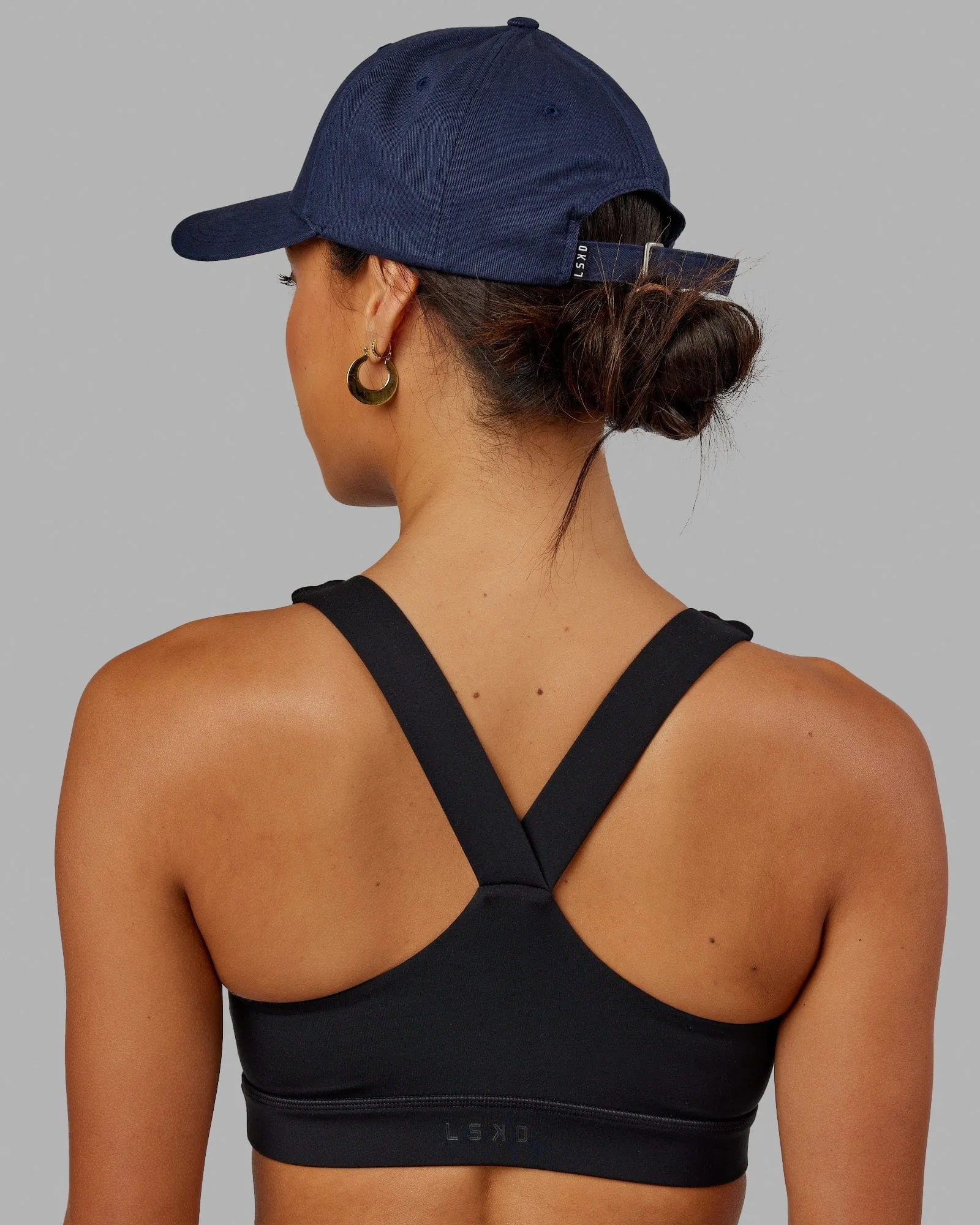 Classic Strapback Cap - Navy sold by LSKD product image thumbnail 4