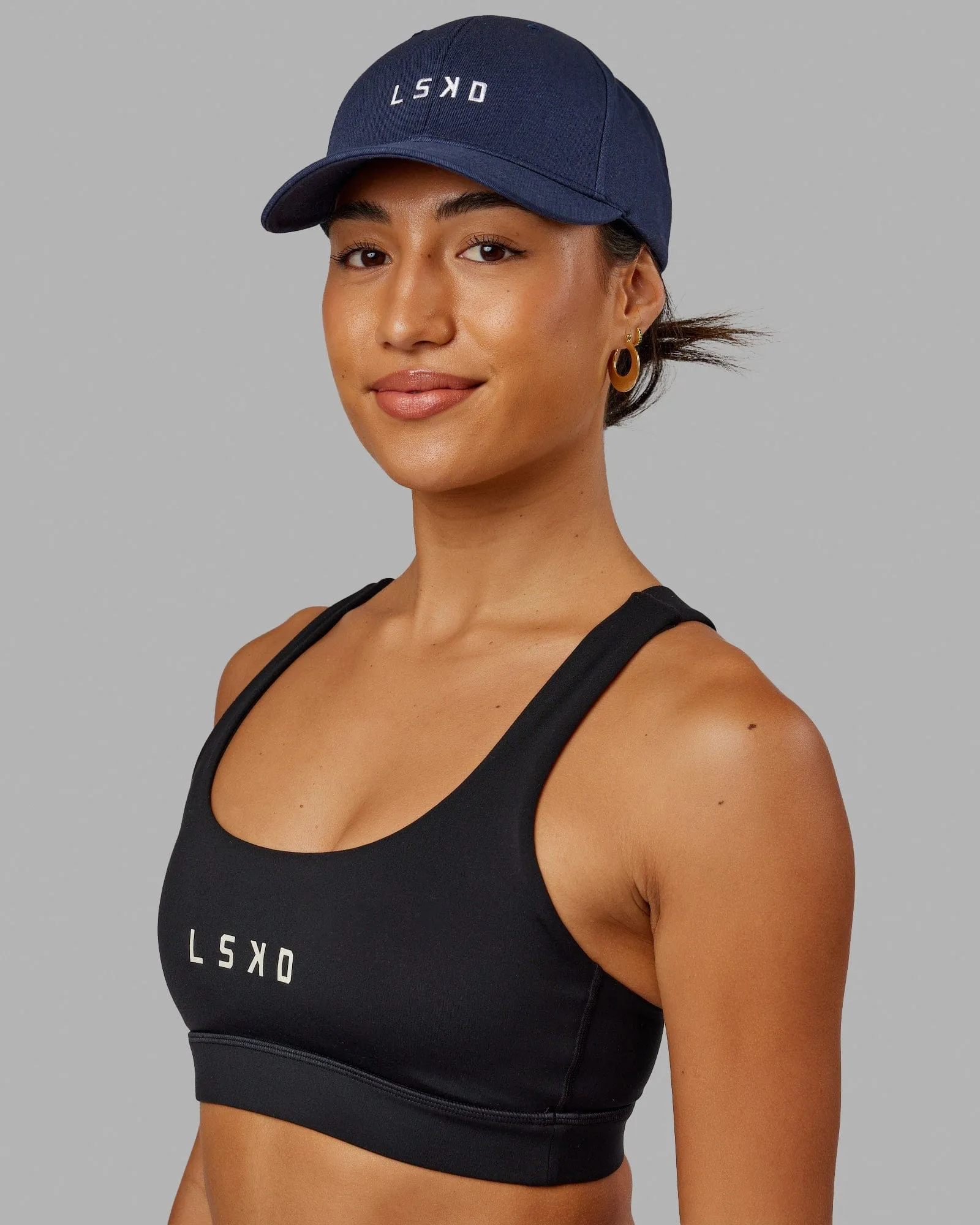 Classic Strapback Cap - Navy sold by LSKD product image thumbnail 3