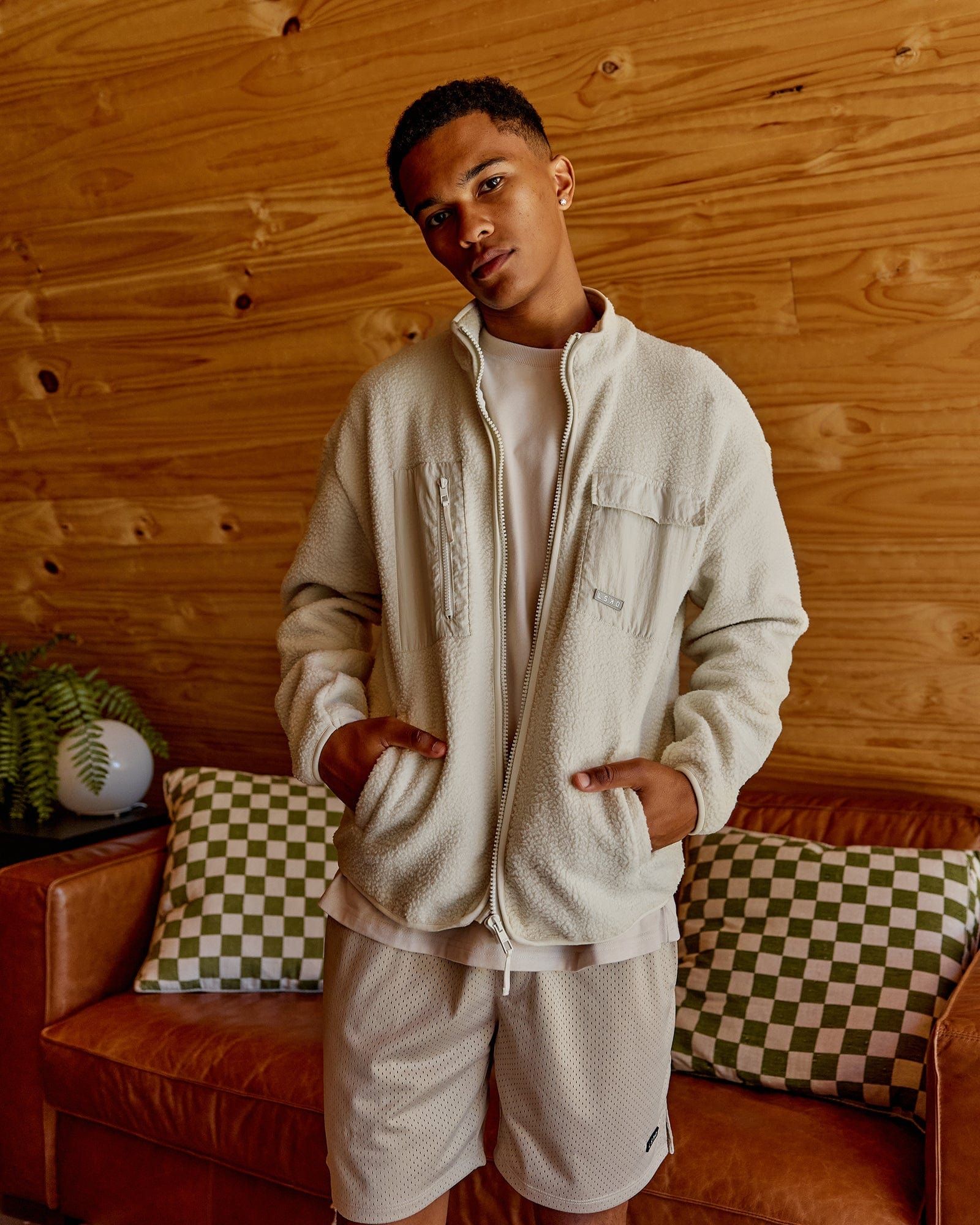 Alpine Jacket - Bone sold by LSKD