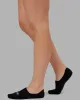 Performance No Show Socks 3 Pack - Black sold by LSKD