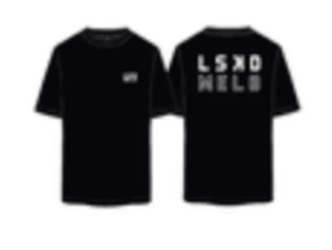 LSKD Melbourne Oversize Tee - Black sold by LSKD