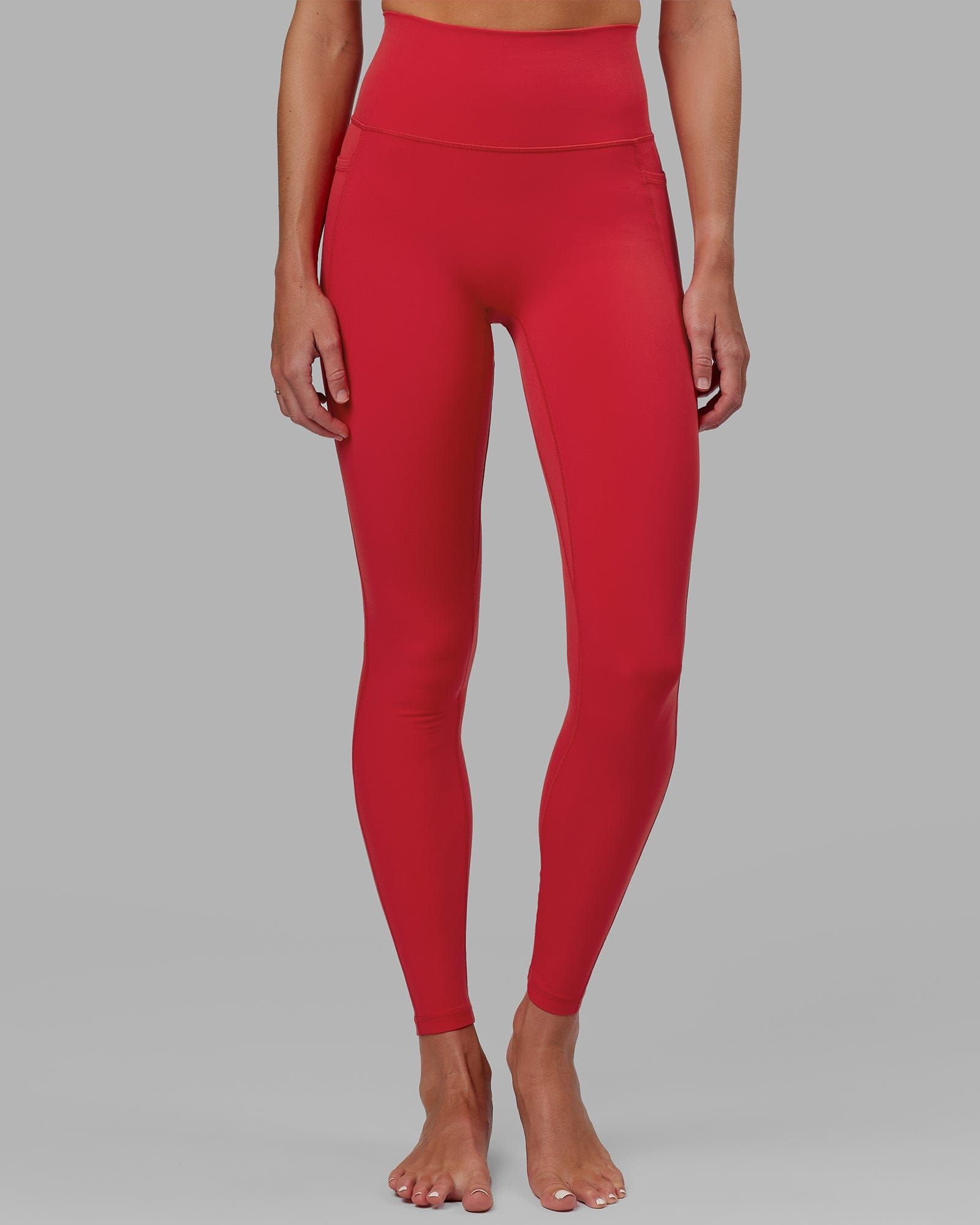 Fusion X-Long Tights - Scarlet sold by LSKD product image thumbnail 5