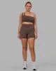 Set Up Sports Bra - Peppercorn sold by LSKD
