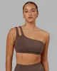 Set Up Sports Bra - Peppercorn sold by LSKD