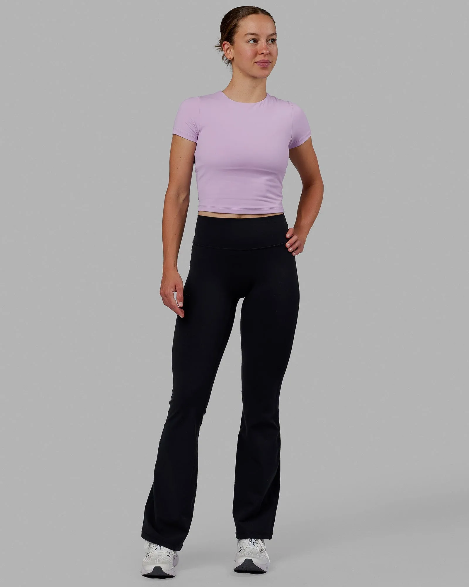 Staple Cropped Tee - Pale Lilac sold by LSKD product image thumbnail 2