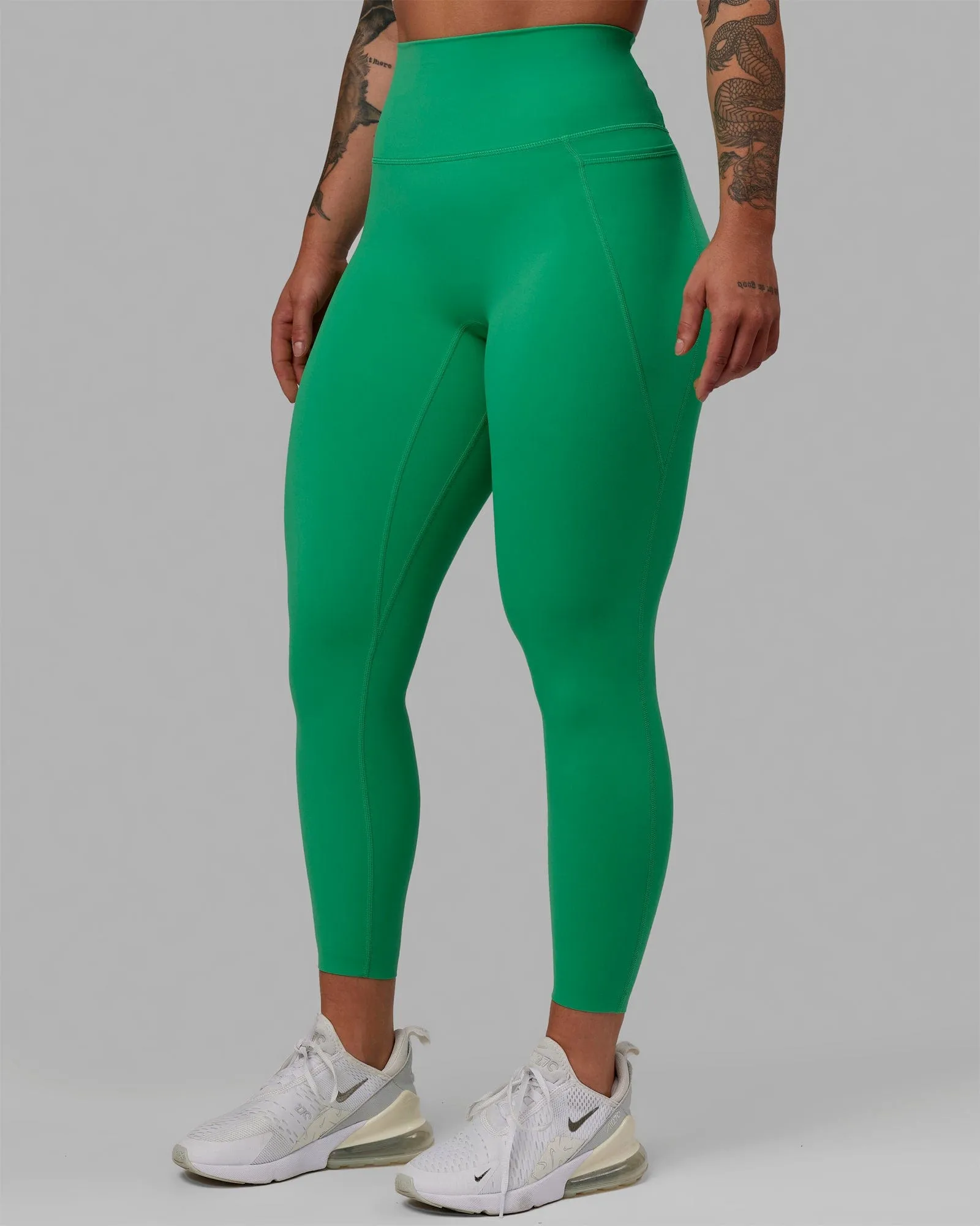Elixir 7/8 Length Tights With Pockets - Holly Green sold by LSKD product image thumbnail 3