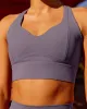 Sculpt Sports Bra - Purple Sage sold by LSKD