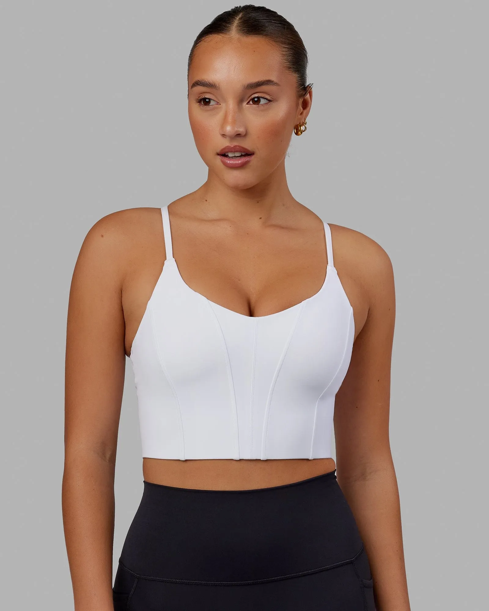 Streamline Bra - White sold by LSKD