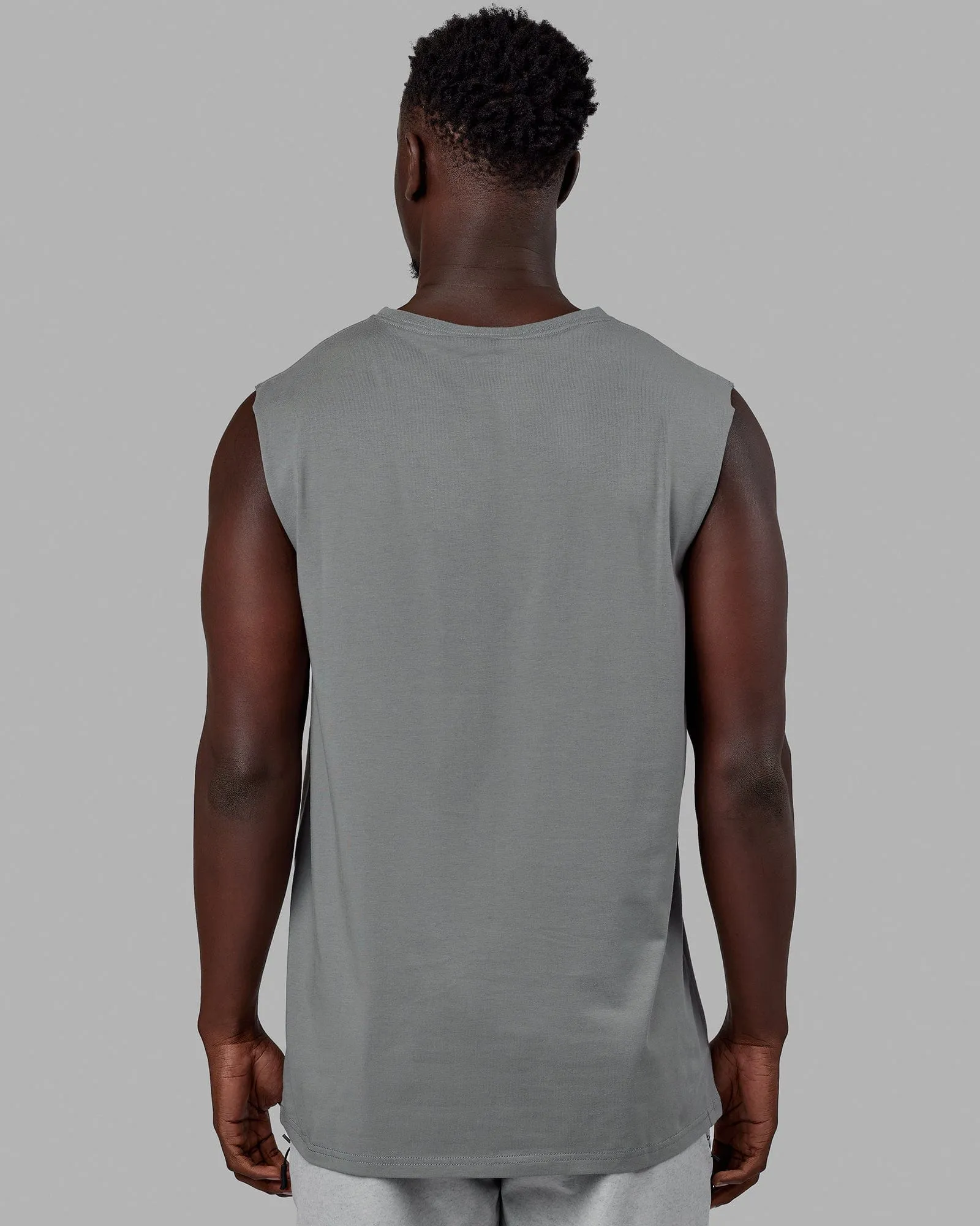 Base FLXCotton Tank - Graphite sold by LSKD product image thumbnail 5
