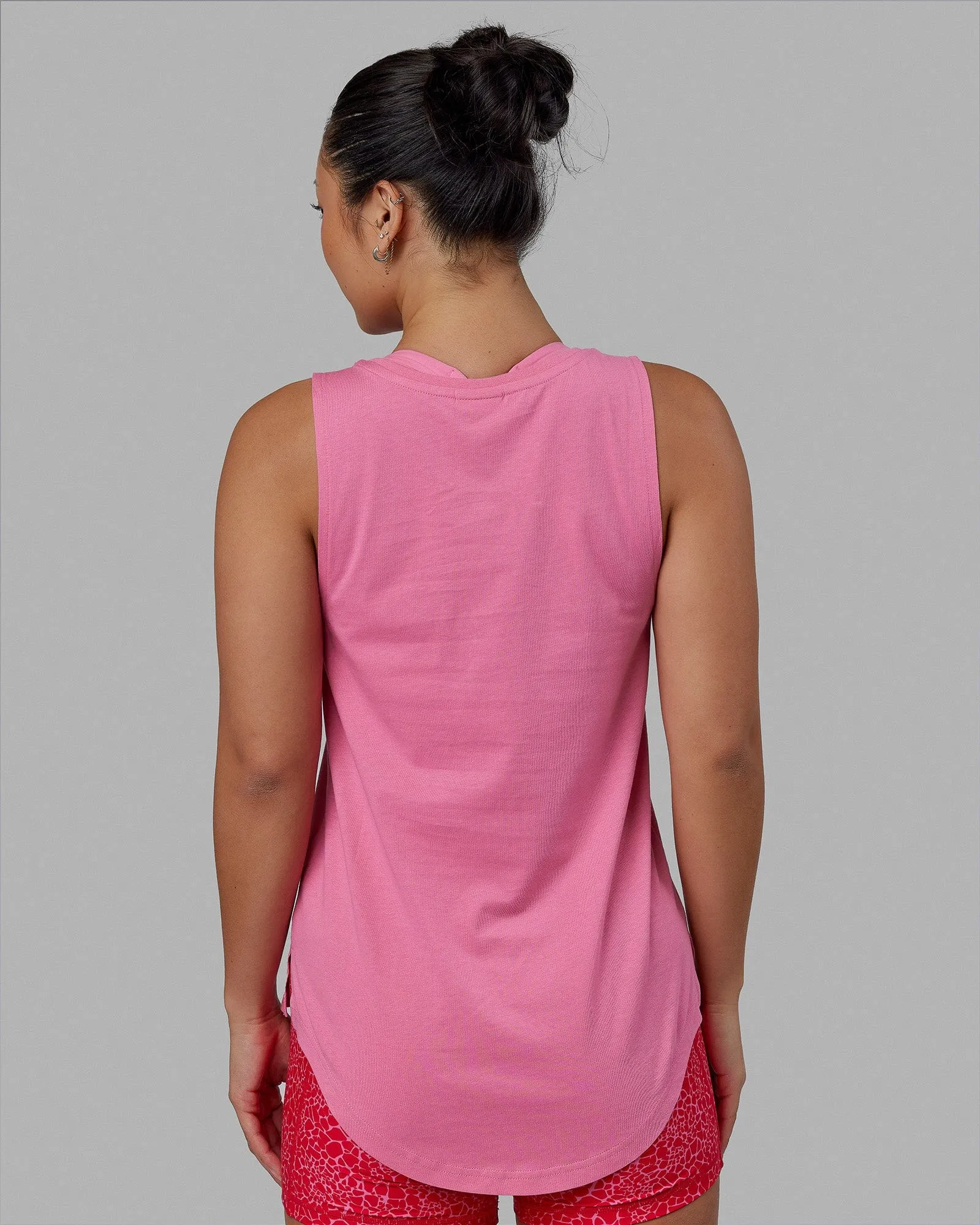 Luna Tank - Pink Rose-White sold by LSKD product image thumbnail 4