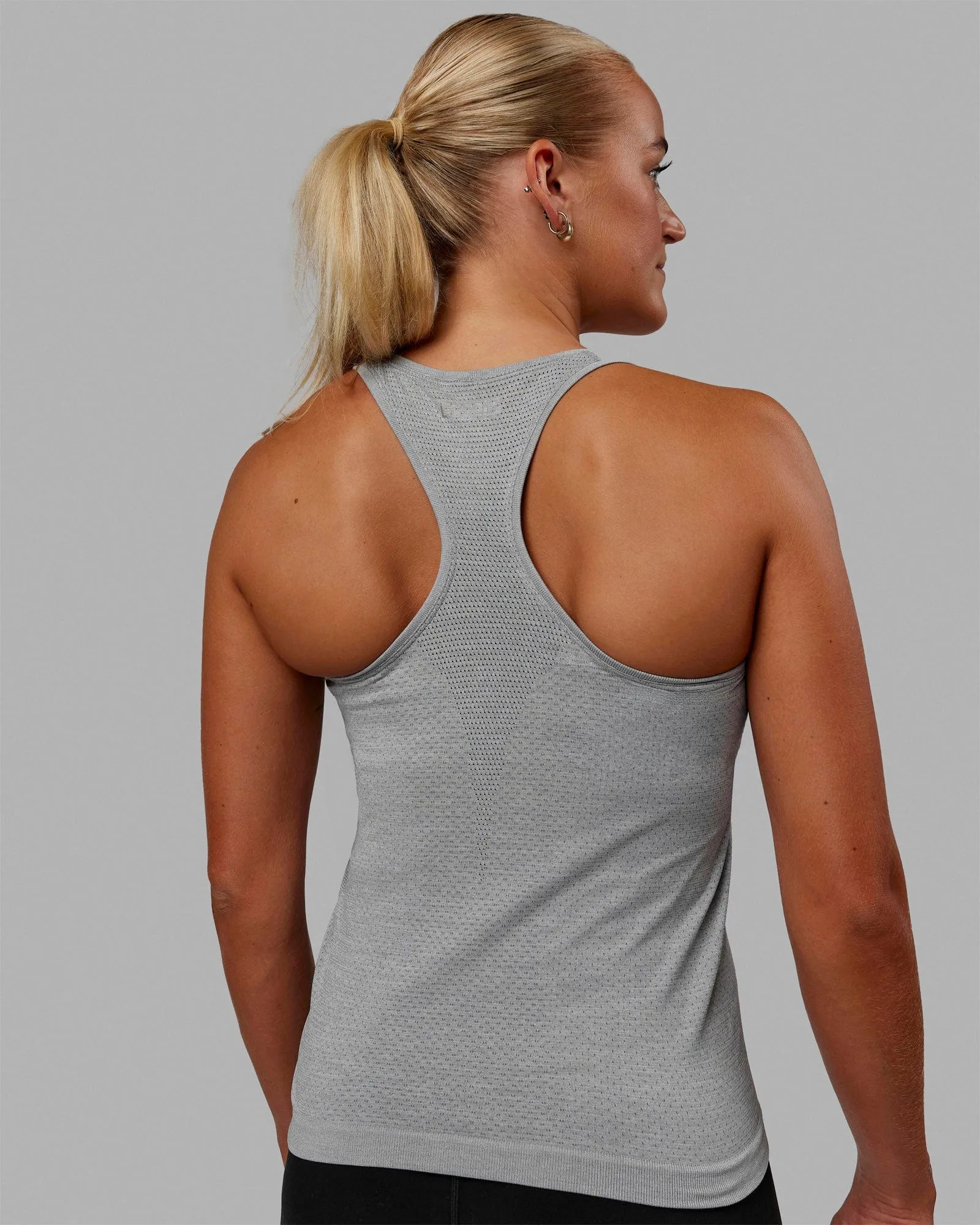 AeroFLX+ Seamless Tank - Light Grey Marl sold by LSKD product image thumbnail 3