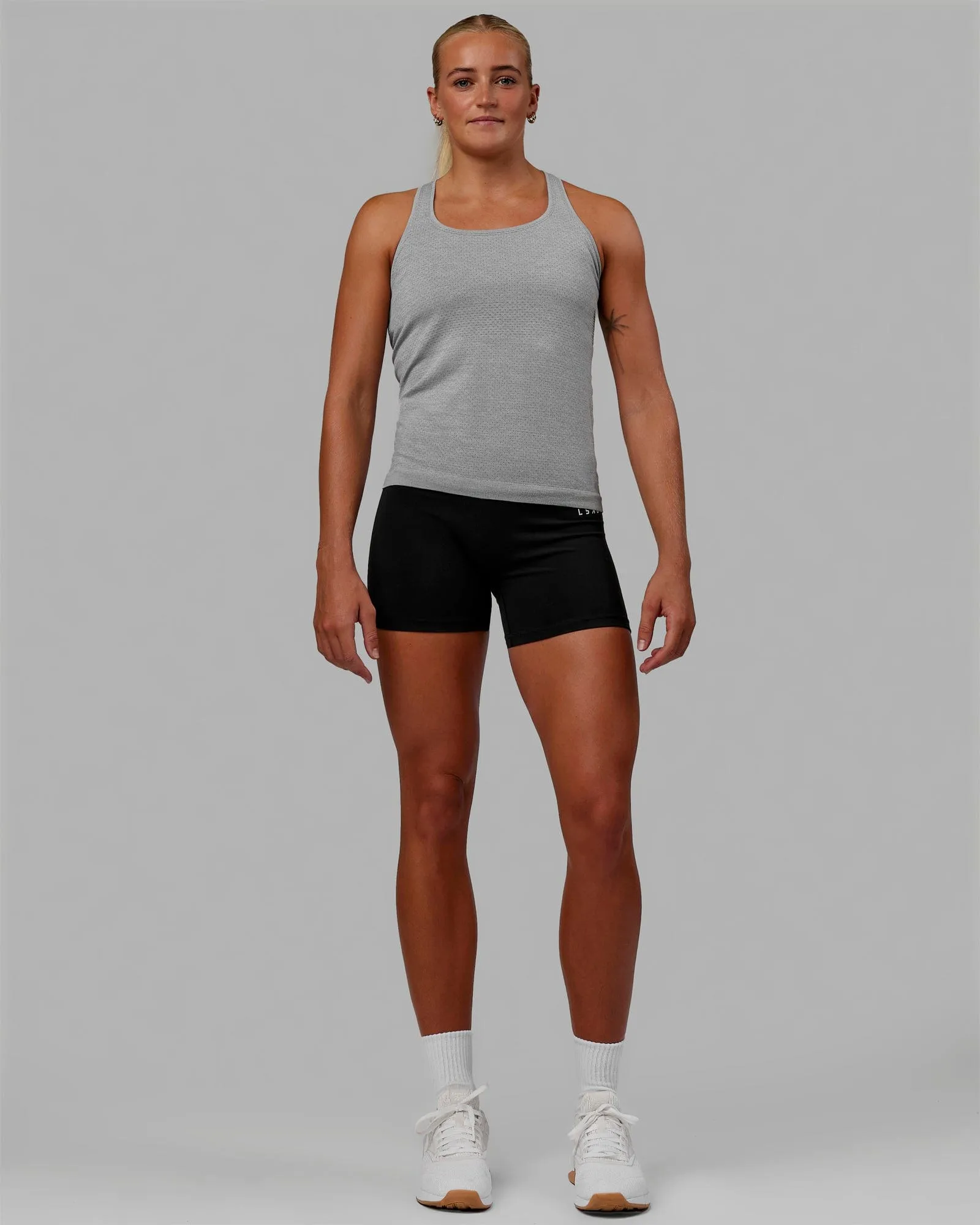 AeroFLX+ Seamless Tank - Light Grey Marl sold by LSKD product image thumbnail 2