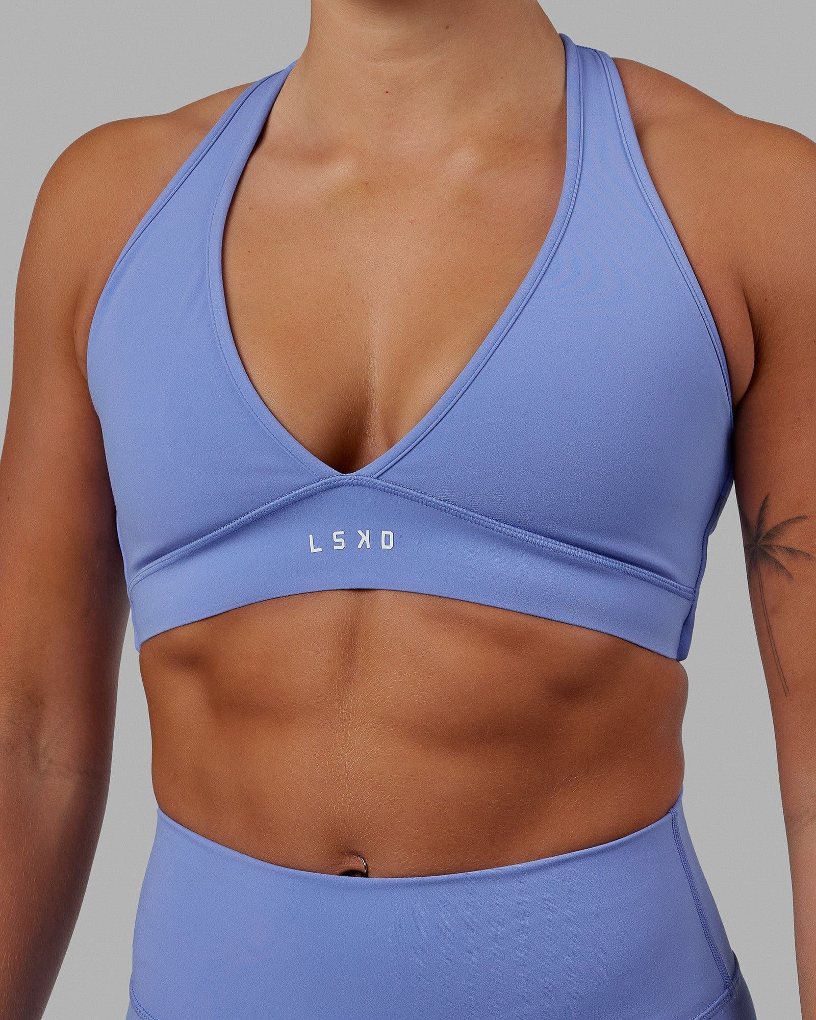 Stamina Sports Bra - Cornflower sold by LSKD product image thumbnail 4