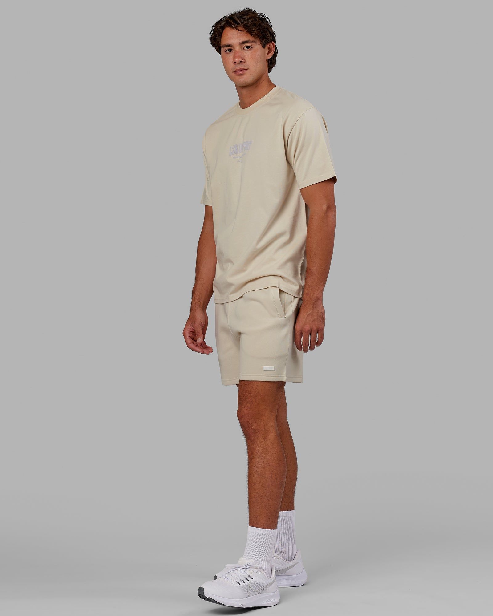 Unisex Standard Heavyweight Tee Oversize - Bone sold by LSKD product image thumbnail 3