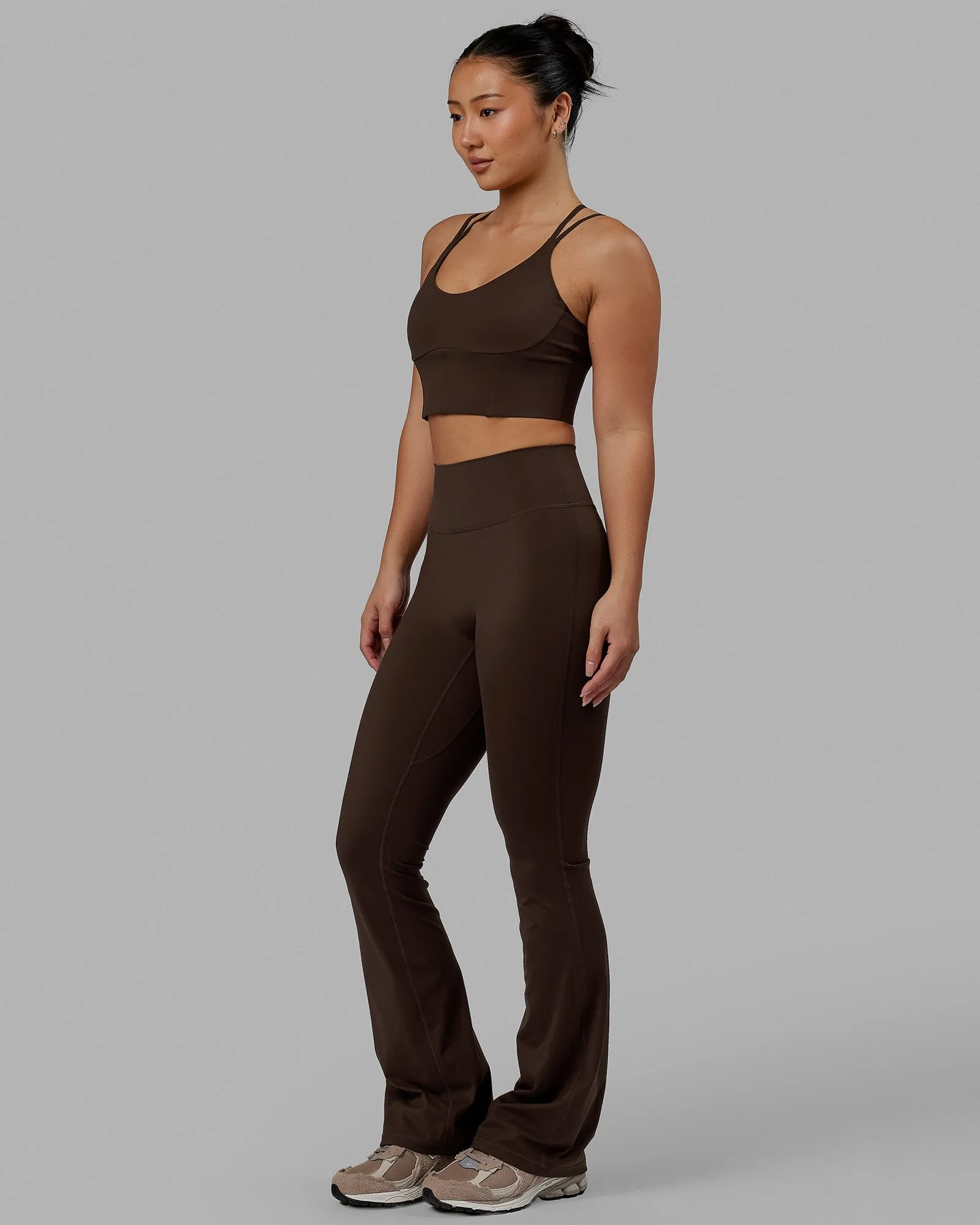 Empower Corset Bra - Dark Chocolate sold by LSKD product image thumbnail 3
