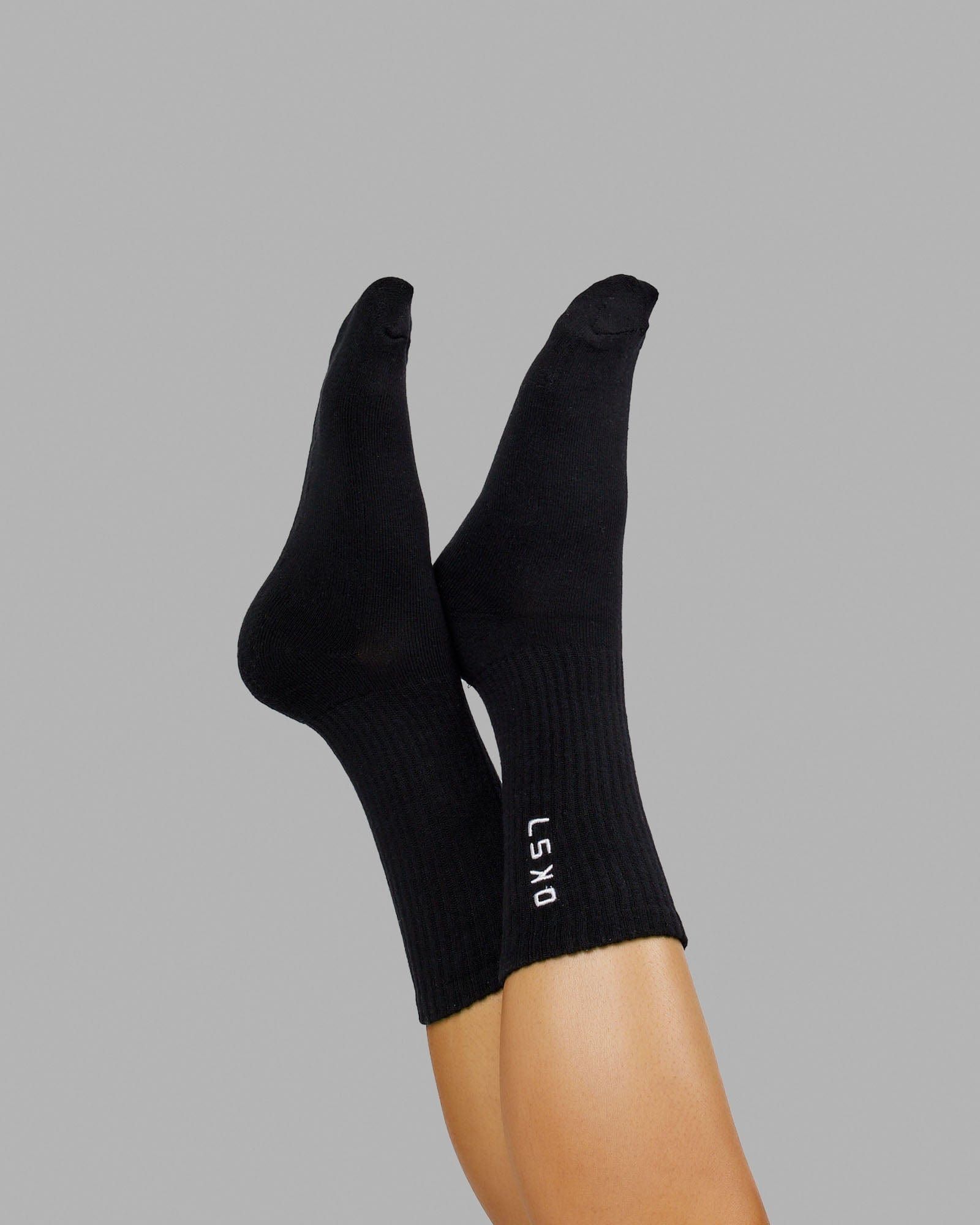 Signal Crew Socks - Black sold by LSKD product image thumbnail 3