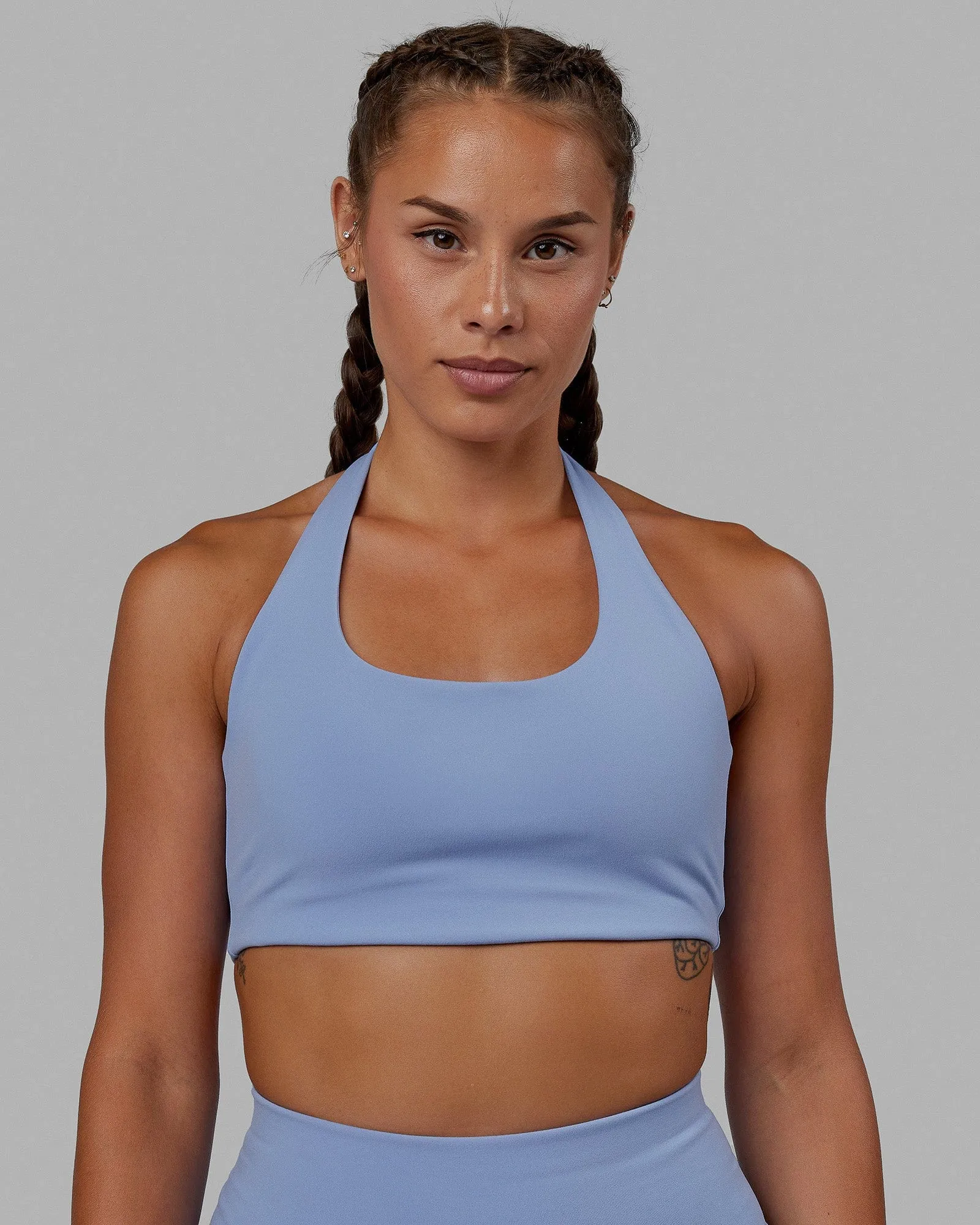 Challenger Sports Bra - Arctic Blue sold by LSKD