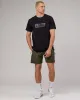 Strength FLXDRY Performance Tee - Black-Black sold by LSKD