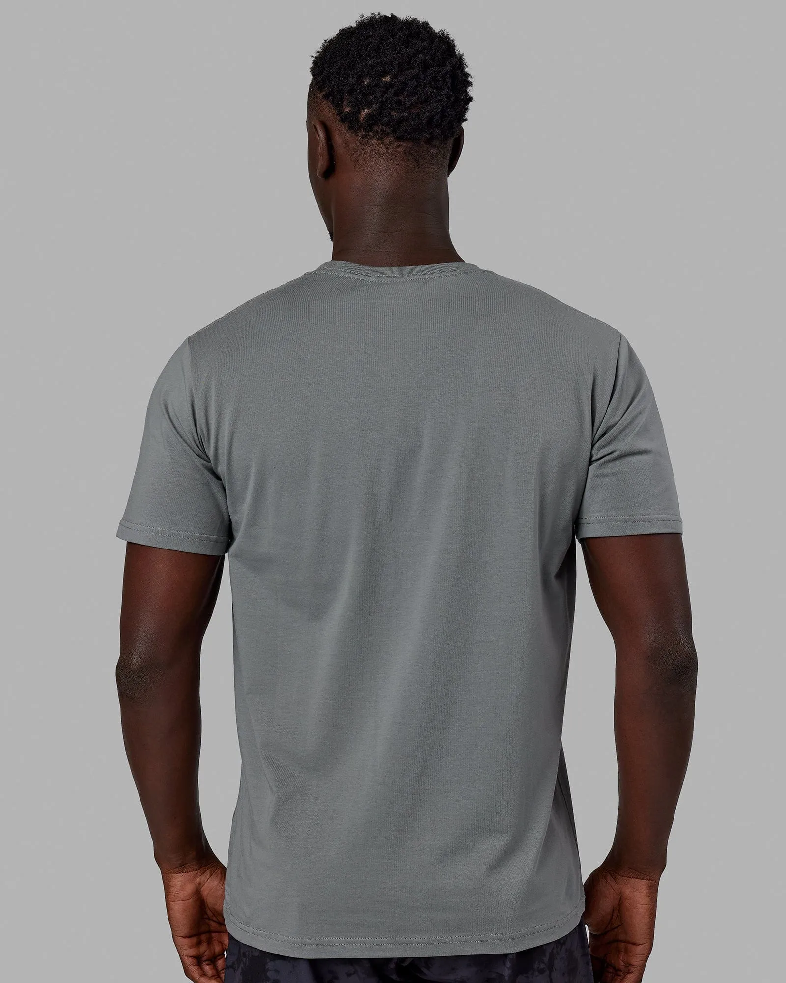Base FLXCotton Tee - Graphite sold by LSKD product image thumbnail 5