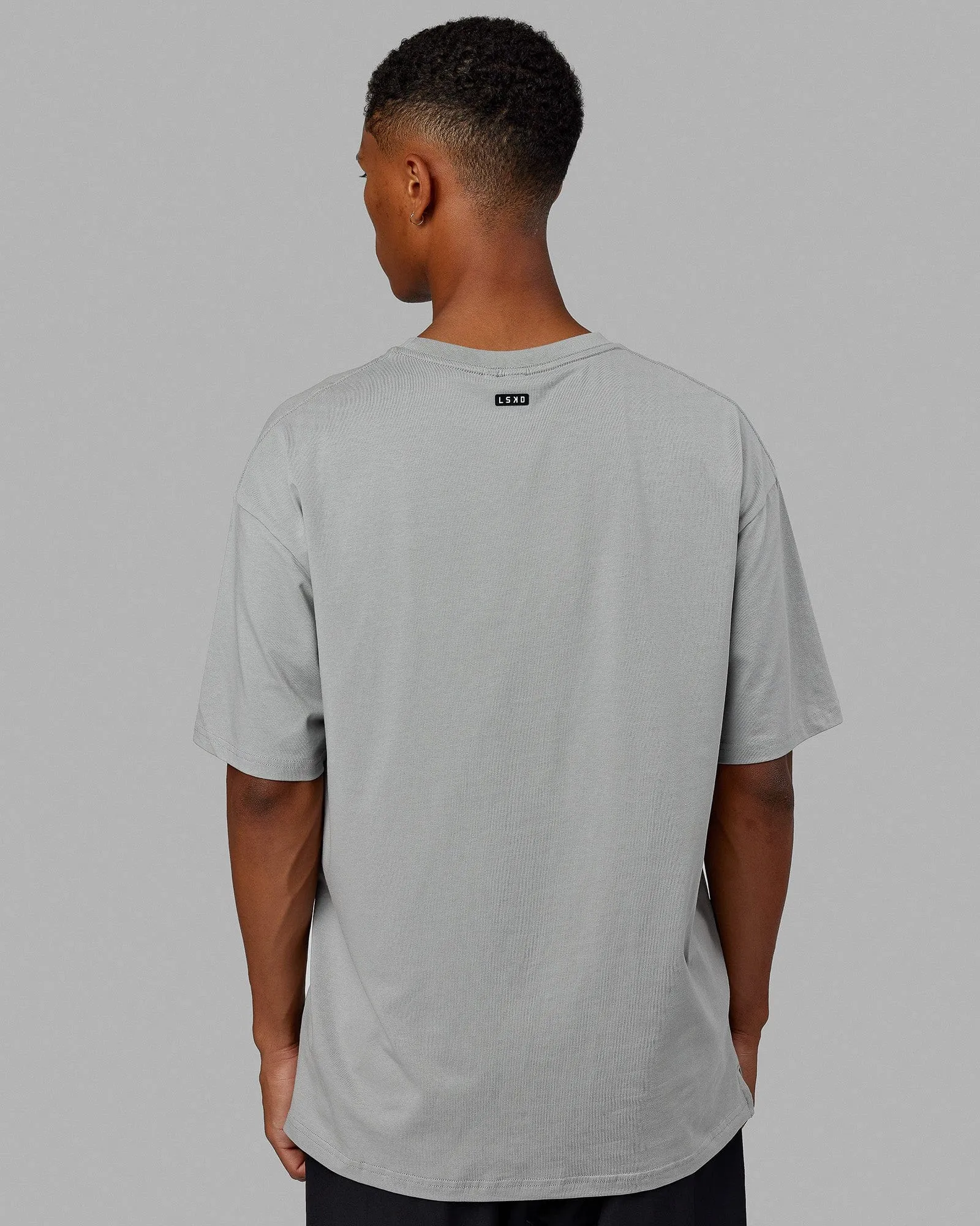 Unisex Capsule FLXCotton Tee Oversize - Ultimate Grey sold by LSKD product image thumbnail 4