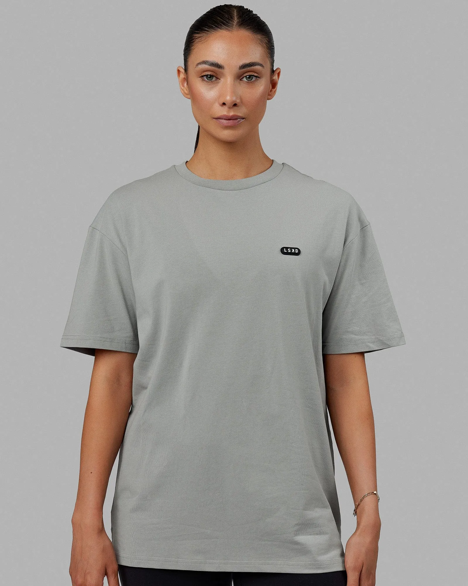 Unisex Capsule FLXCotton Tee Oversize - Ultimate Grey sold by LSKD product image thumbnail 5