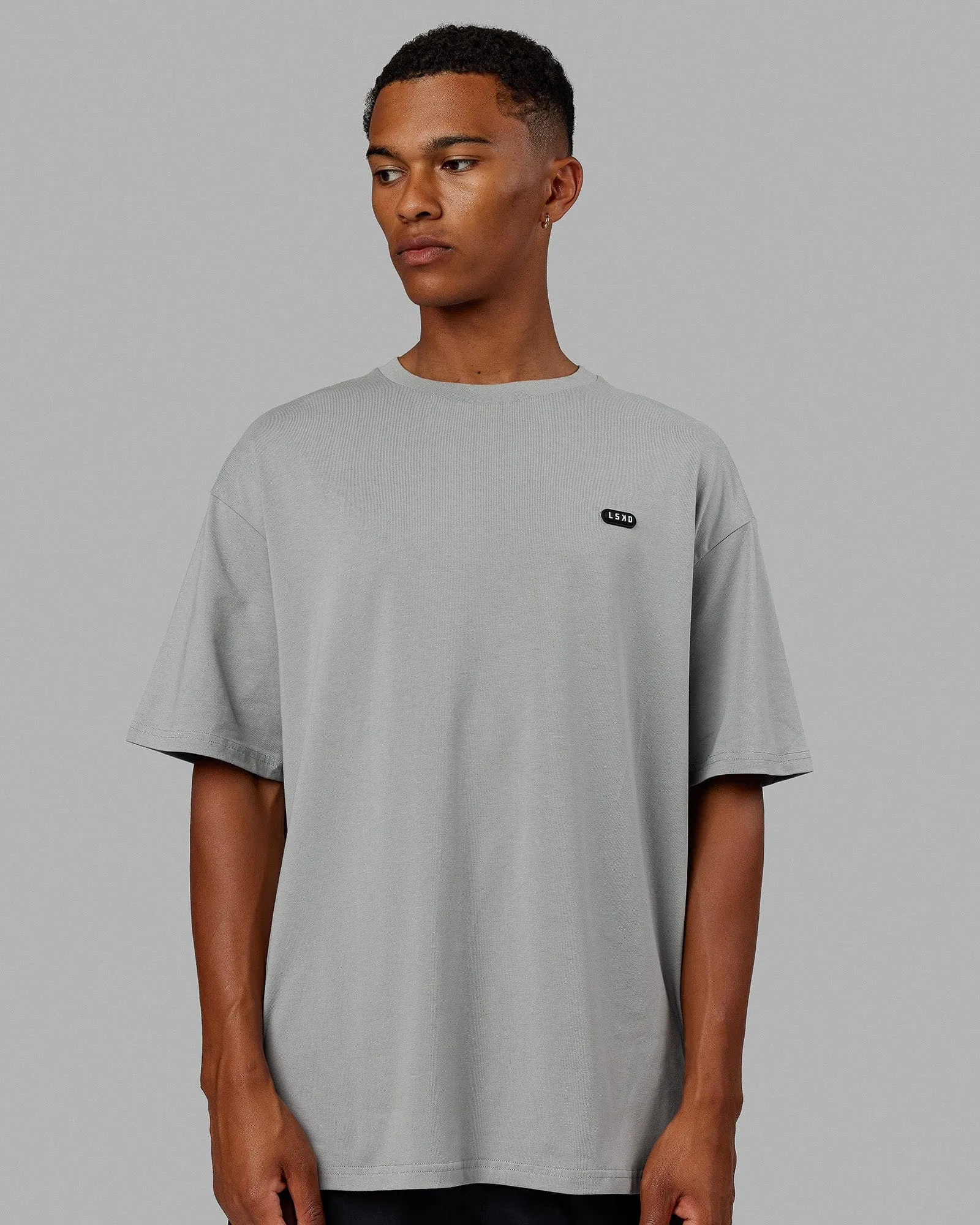 Unisex Capsule FLXCotton Tee Oversize - Ultimate Grey sold by LSKD product image thumbnail 2