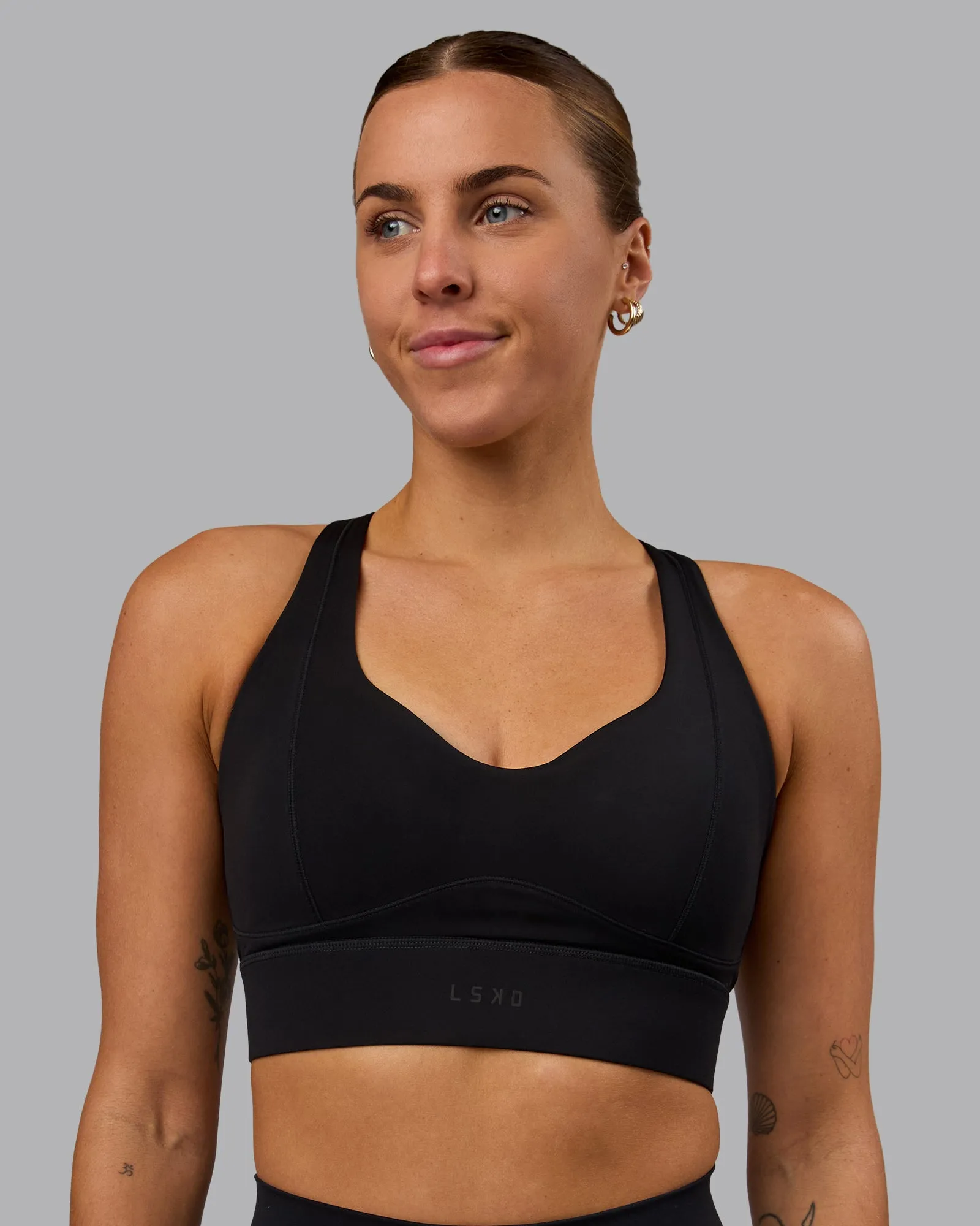 Sculpt Sports Bra - Black sold by LSKD product image thumbnail 3