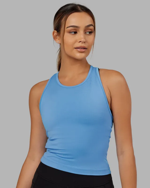 Flow Performance Tank - Azure Blue sold by LSKD