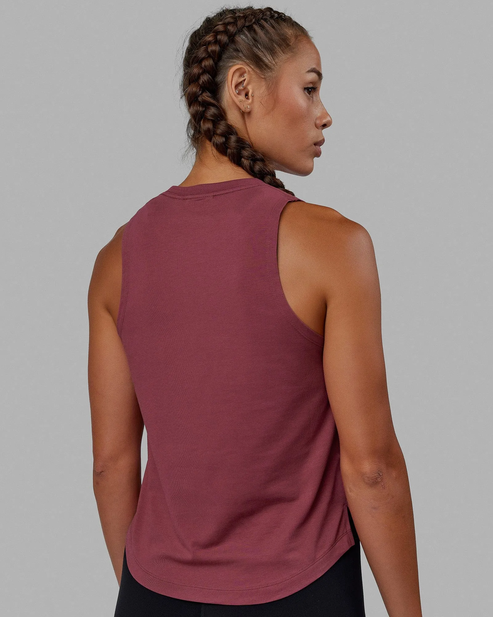 Deluxe PimaFLX Tank - Dry Rose sold by LSKD product image thumbnail 4