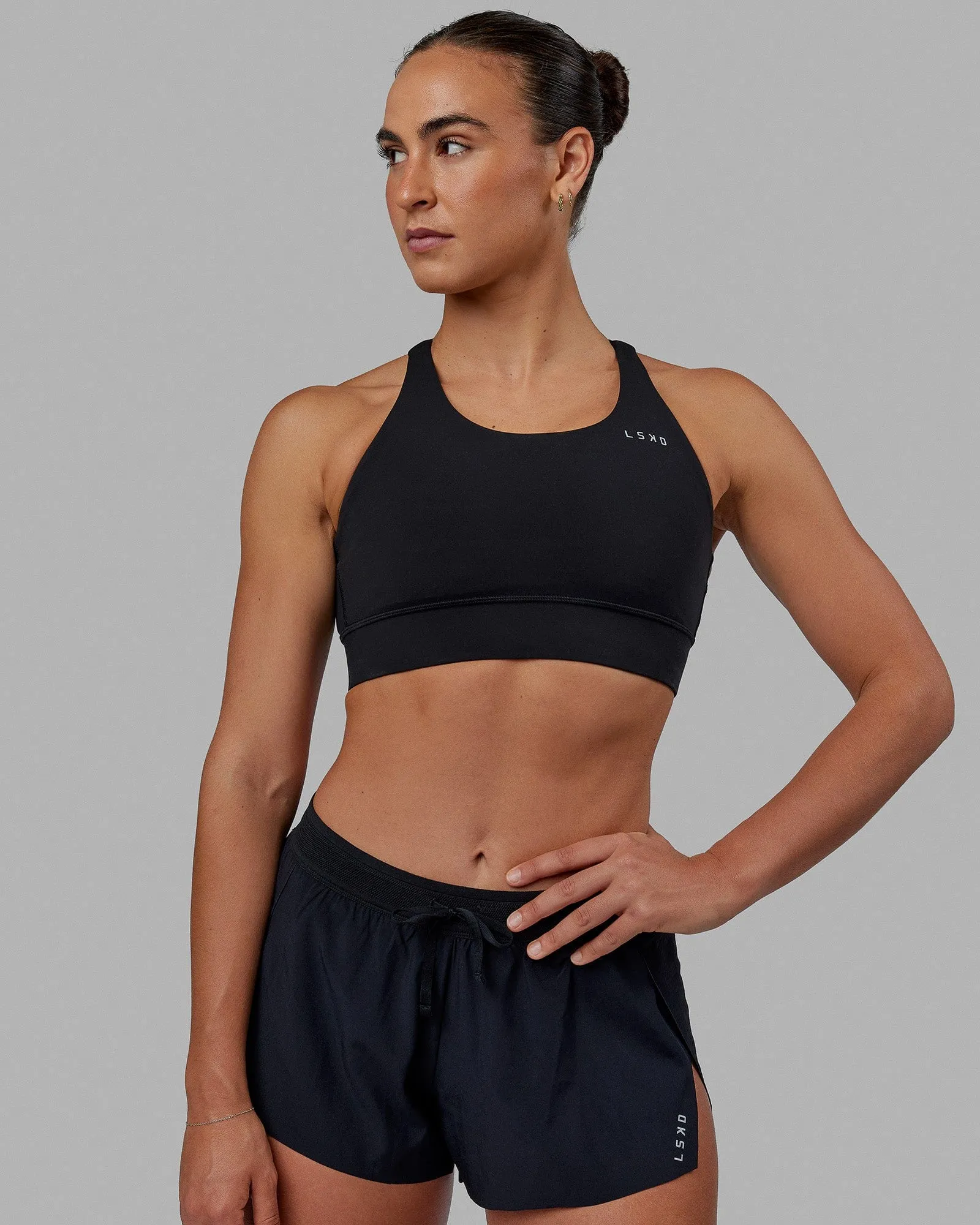 Accelerate Sports Bra - Black sold by LSKD product image thumbnail 3