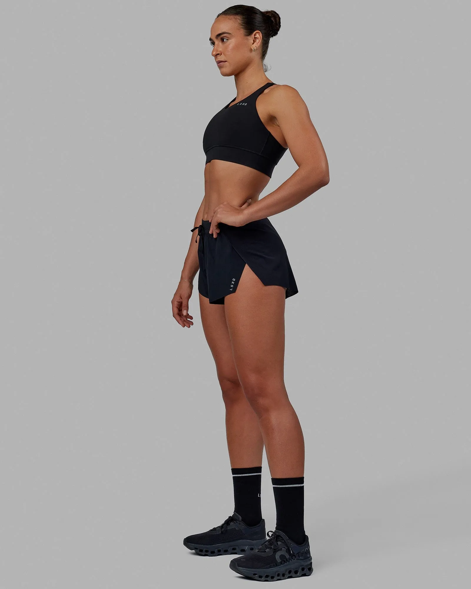 Accelerate Sports Bra - Black sold by LSKD product image thumbnail 4