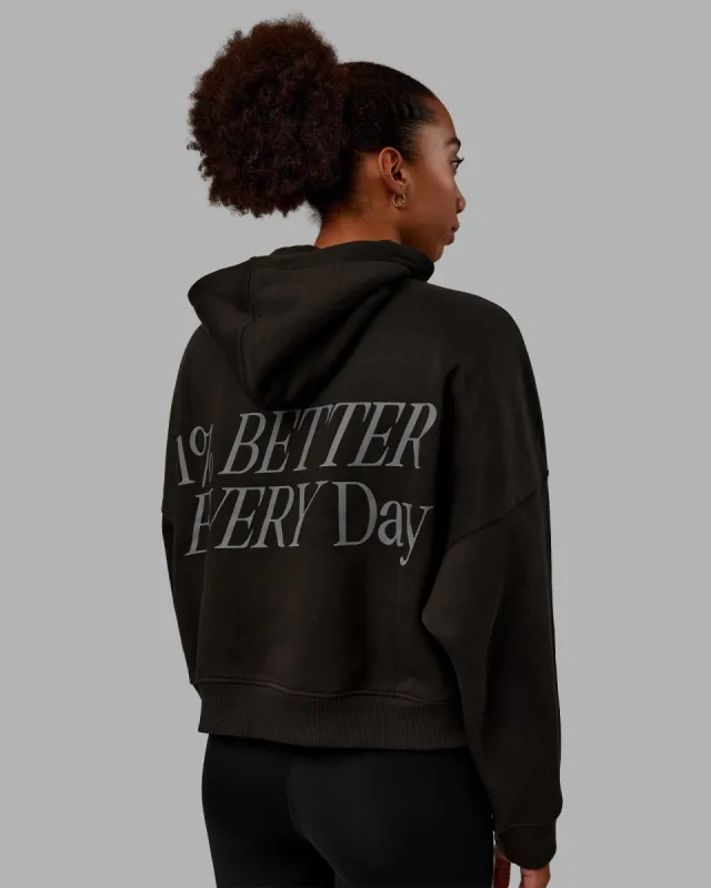 VS6 Hoodie - Pirate Black-Circular Grey sold by LSKD